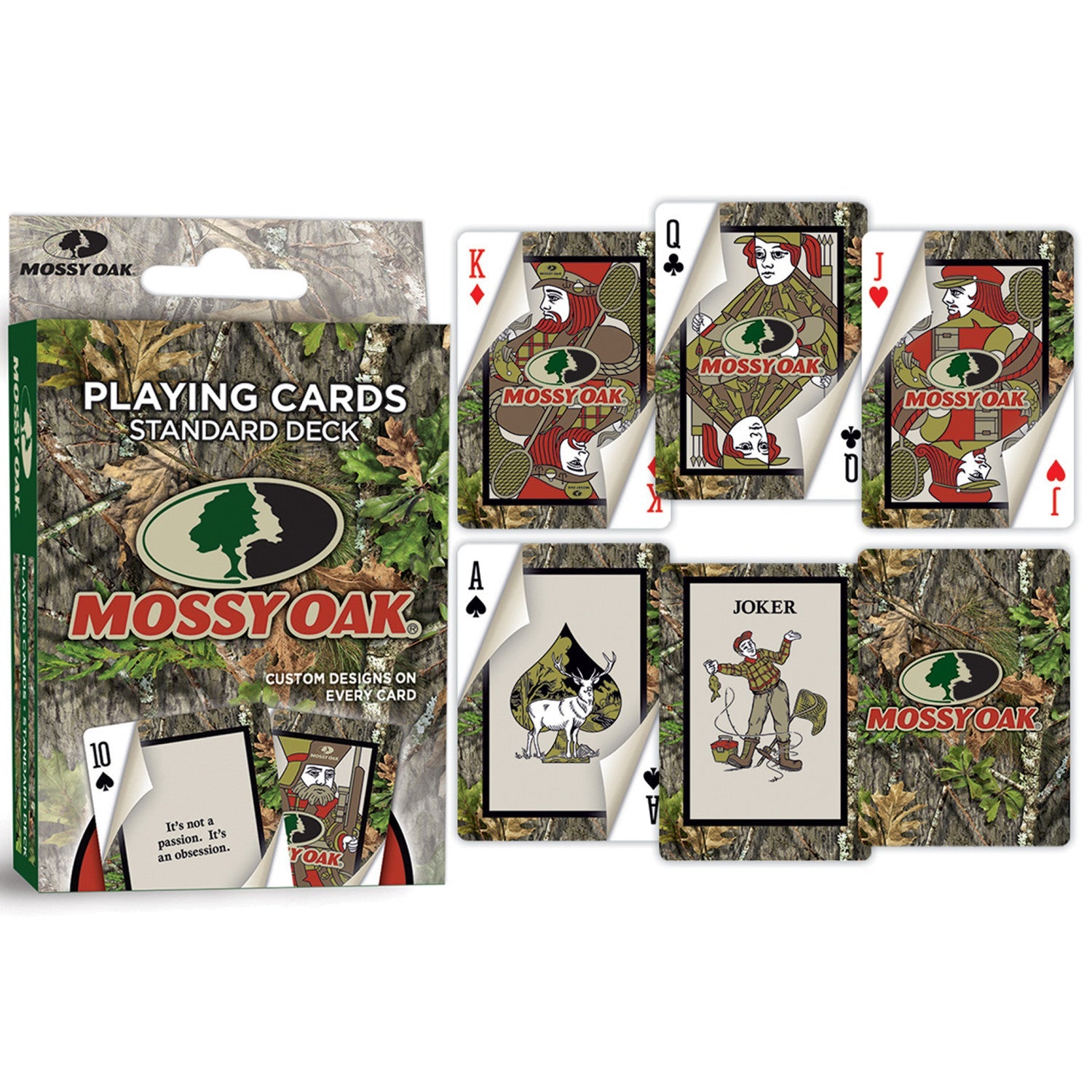 Mossy Oak Playing Cards - 54 Card Deck - 757 Sports Collectibles