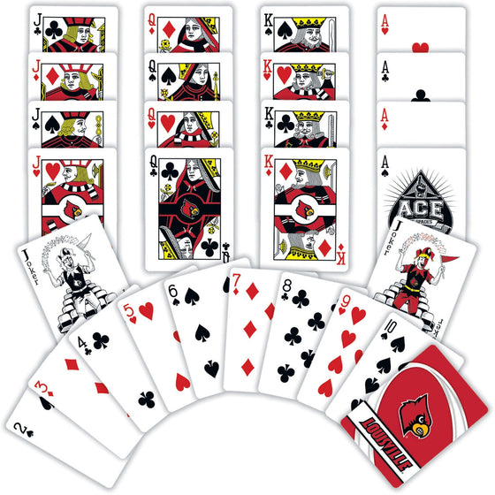 Louisville Cardinals Playing Cards - 54 Card Deck - 757 Sports Collectibles