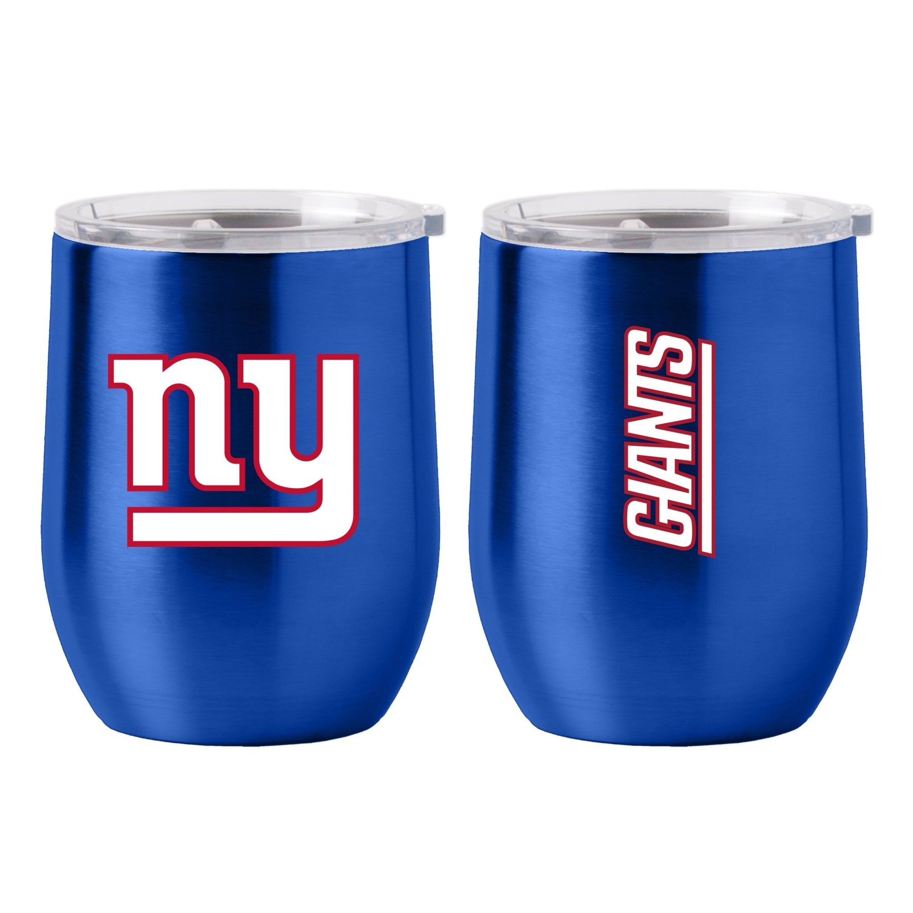 New York Giants 16oz Gameday Stainless Curved Beverage - Sports Collectibles, Sports Memorabilia, Sports Fan Shop, Sports Gifts