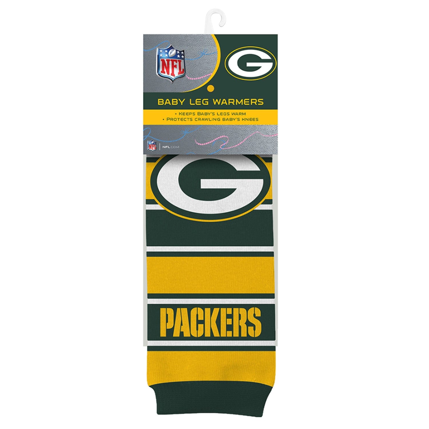 Green Bay Packers Baby Leg Warmers - Perfect for Little Fans!