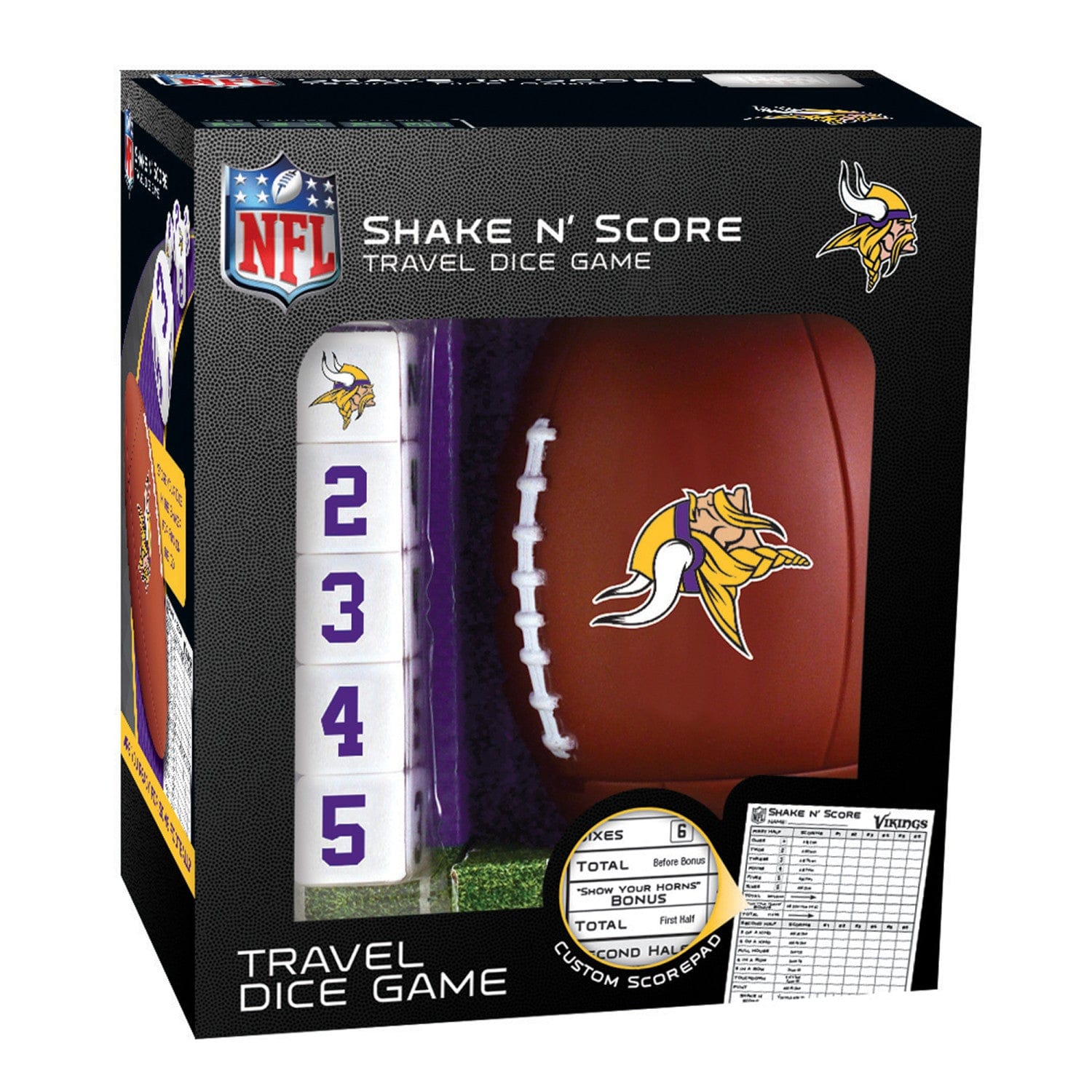 Minnesota Vikings Shake n' Score Game - Sports Gifts, Sports Memorabilia, Sports Collectibles, Fan Shop