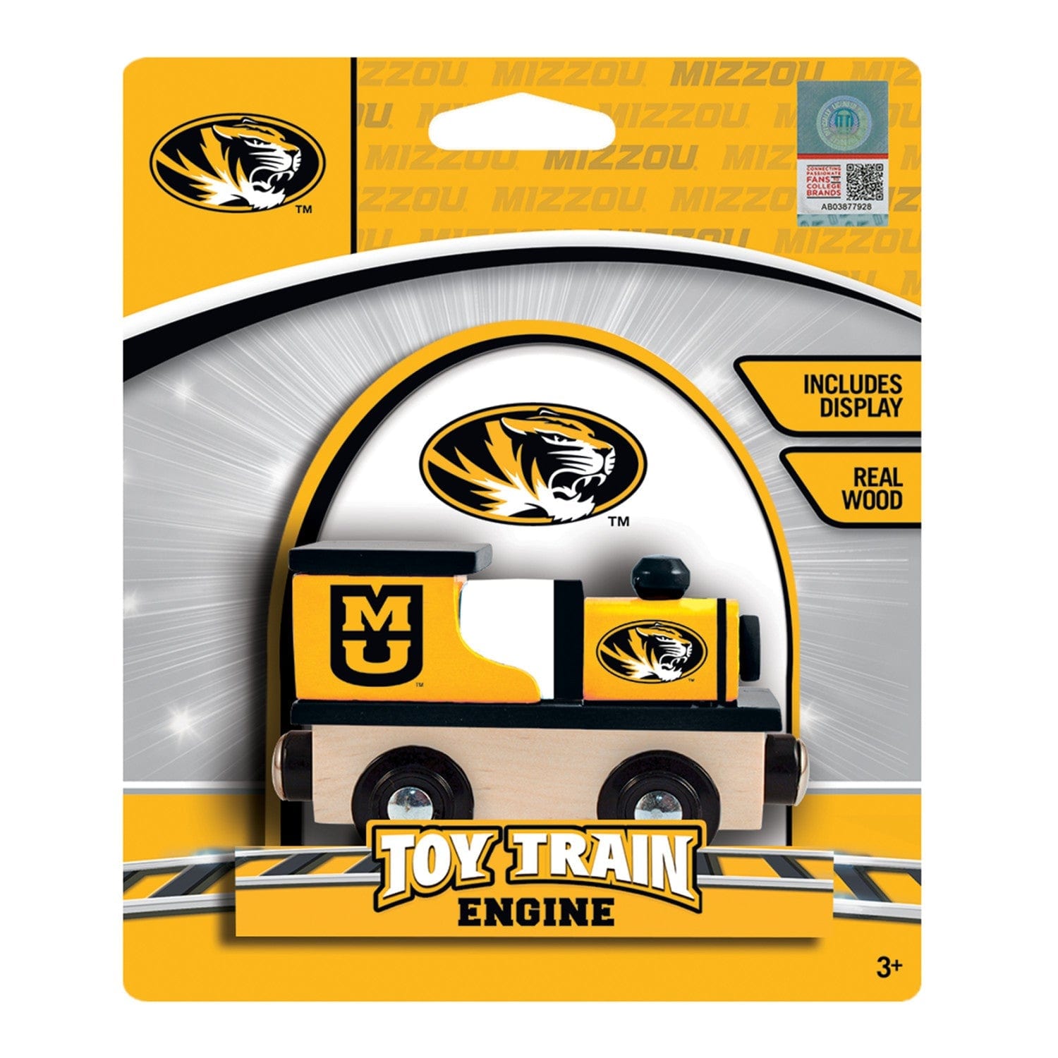 Missouri Tigers Toy Train Engine