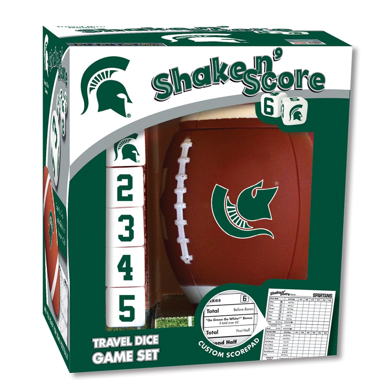 Michigan State Spartans Shake n' Score Game - Sports Gifts, Sports Memorabilia, Sports Collectibles, Fan Shop