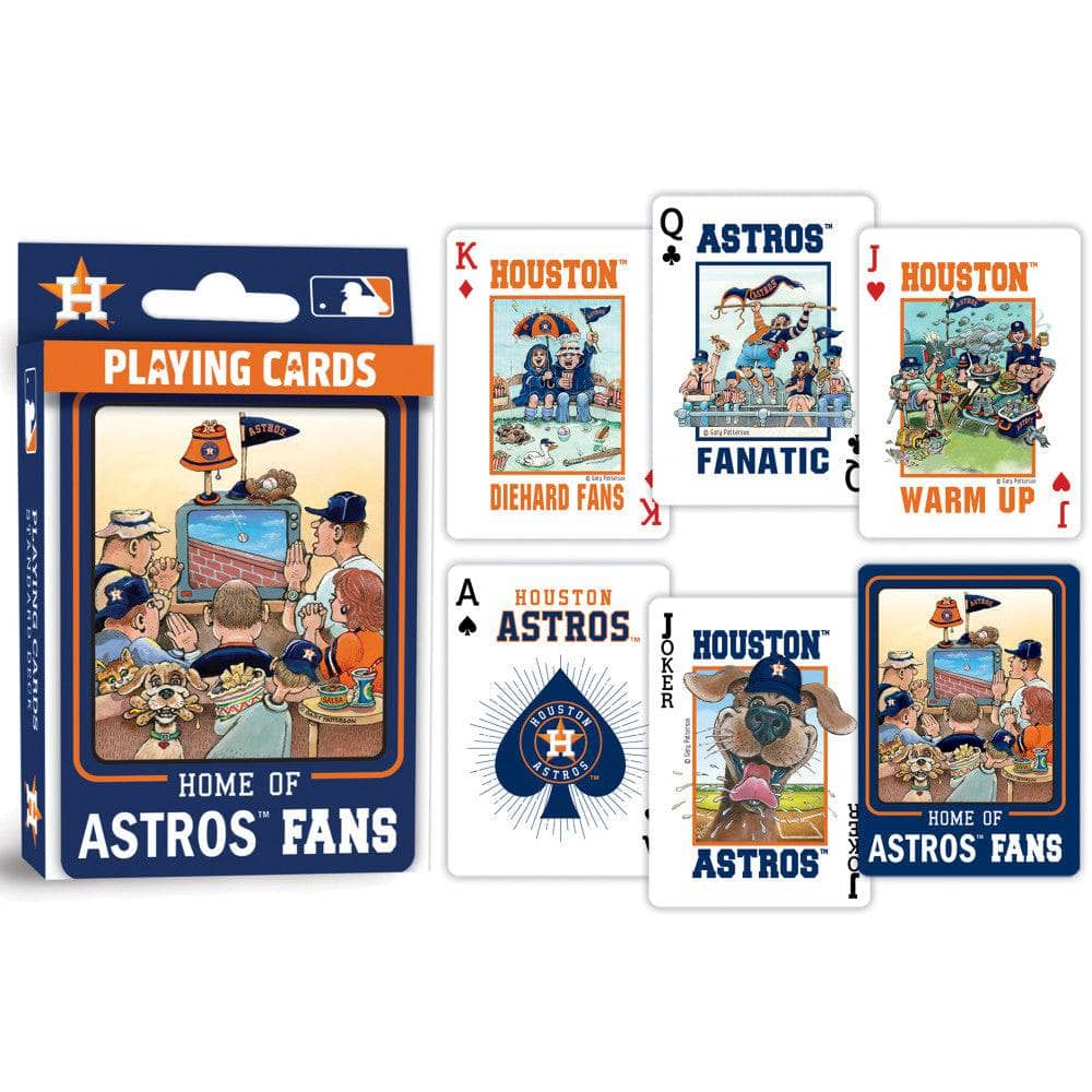Houston Astros Fan Deck Playing Cards - 54 Card Deck