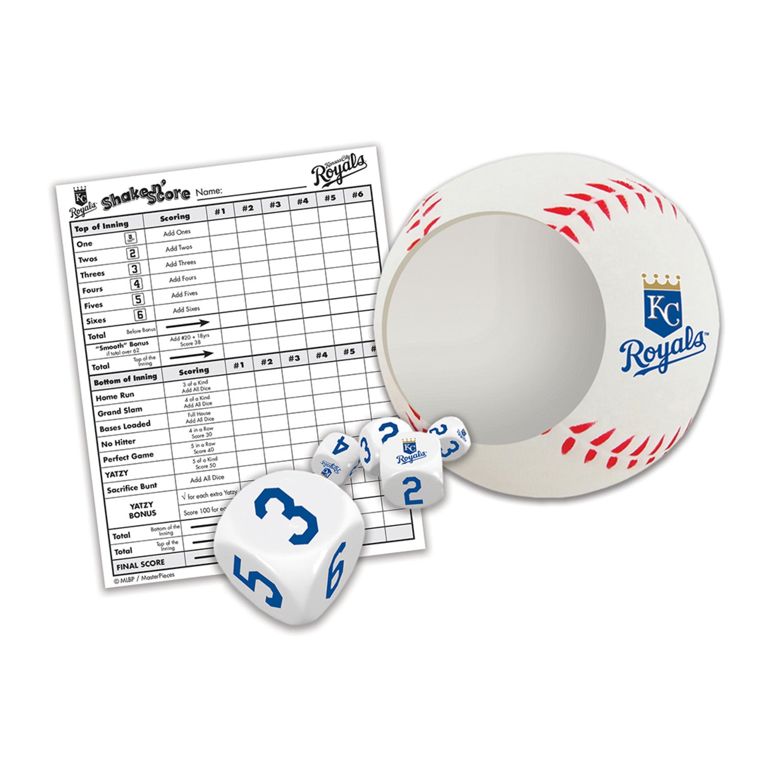 Kansas City Royals Shake n' Score - 757 Sports Collectibles
