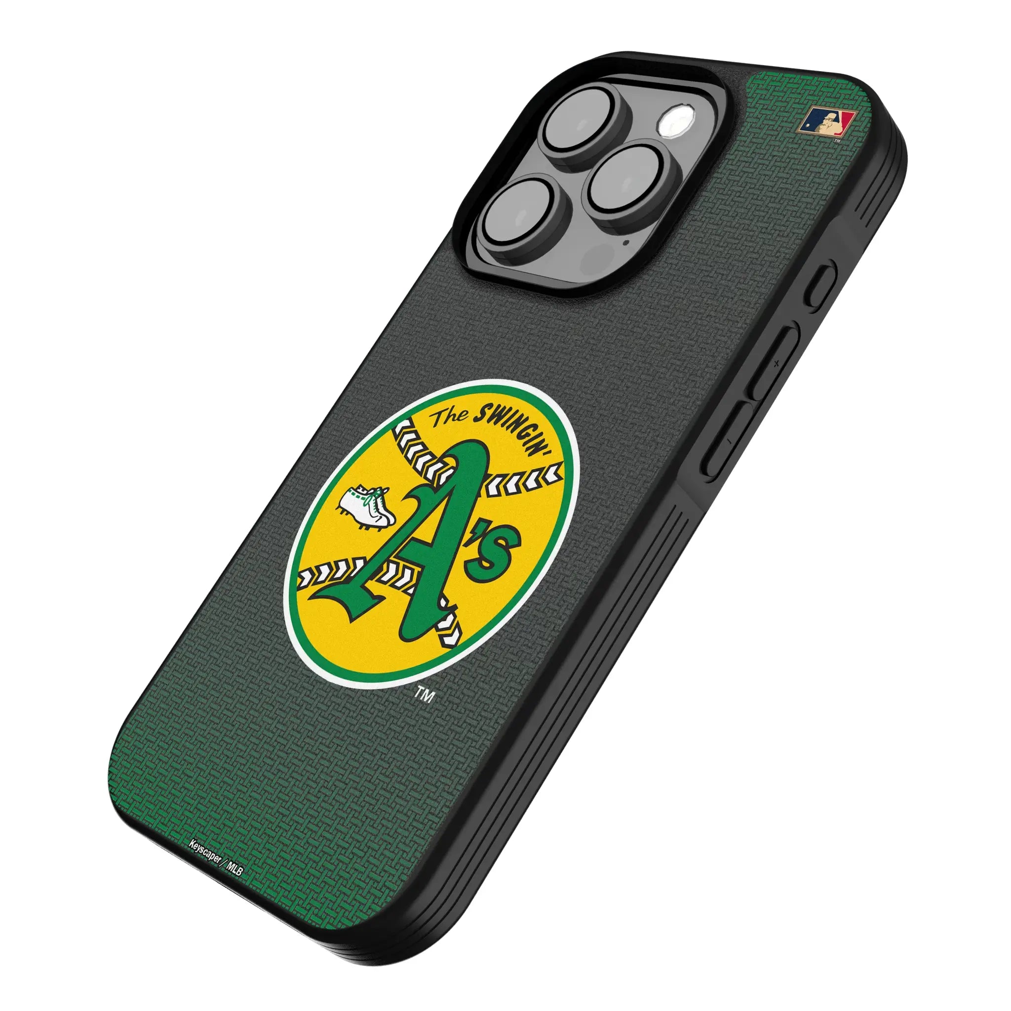 Oakland As 1971-1981 - Cooperstown Collection Linen Bump Phone Case