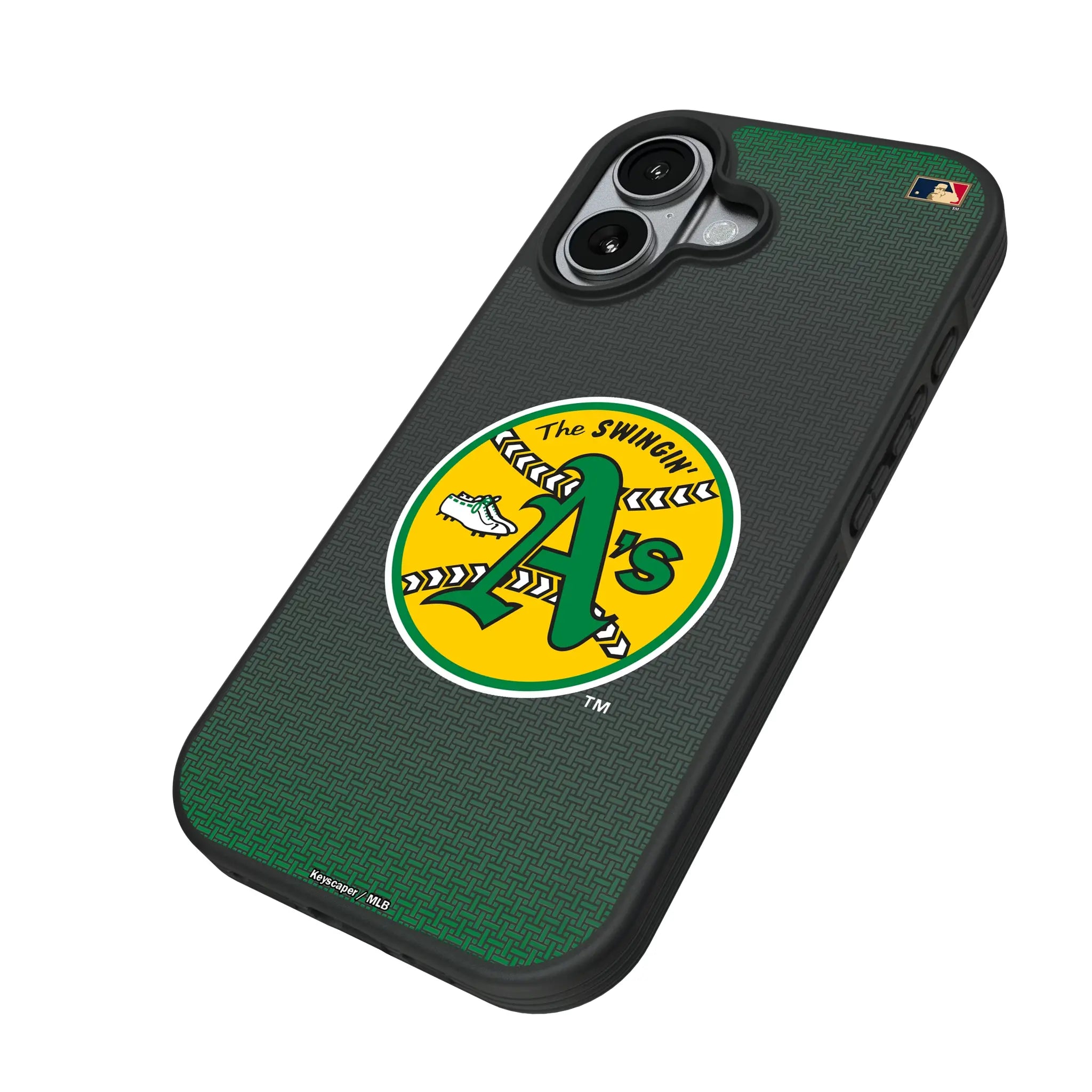 Oakland As 1971-1981 - Cooperstown Collection Linen Bump Phone Case