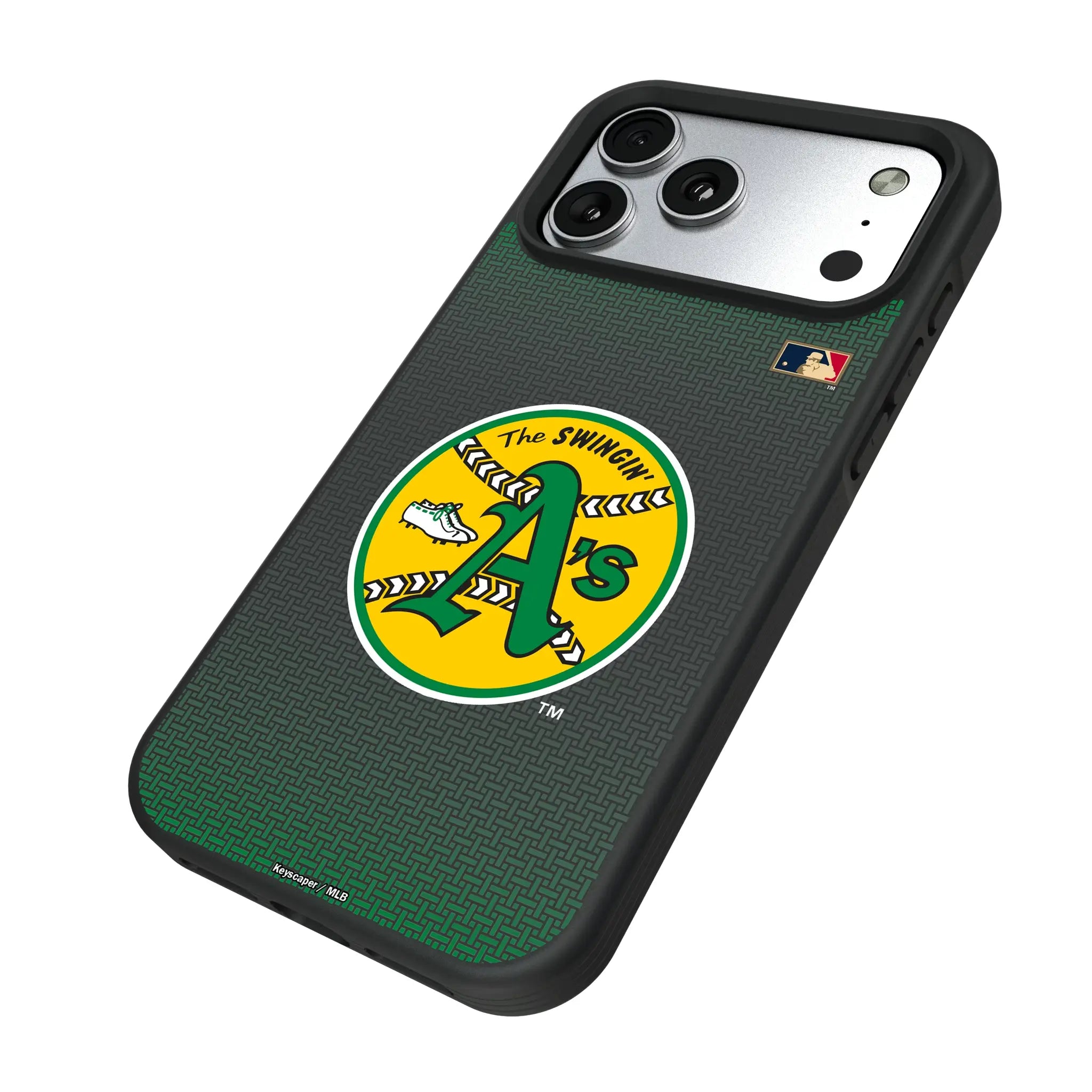 Oakland As 1971-1981 - Cooperstown Collection Linen Bump Phone Case