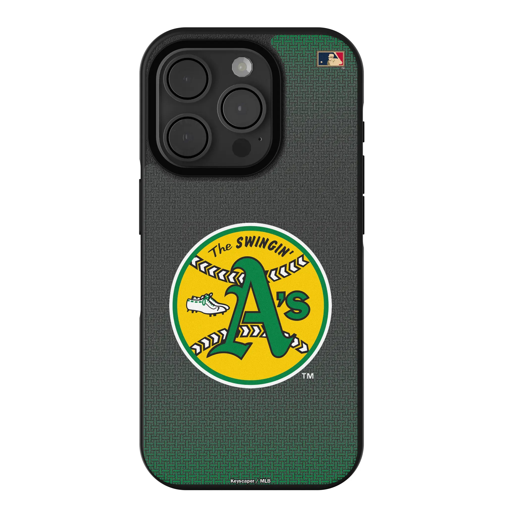 Oakland As 1971-1981 - Cooperstown Collection Linen Bump Phone Case