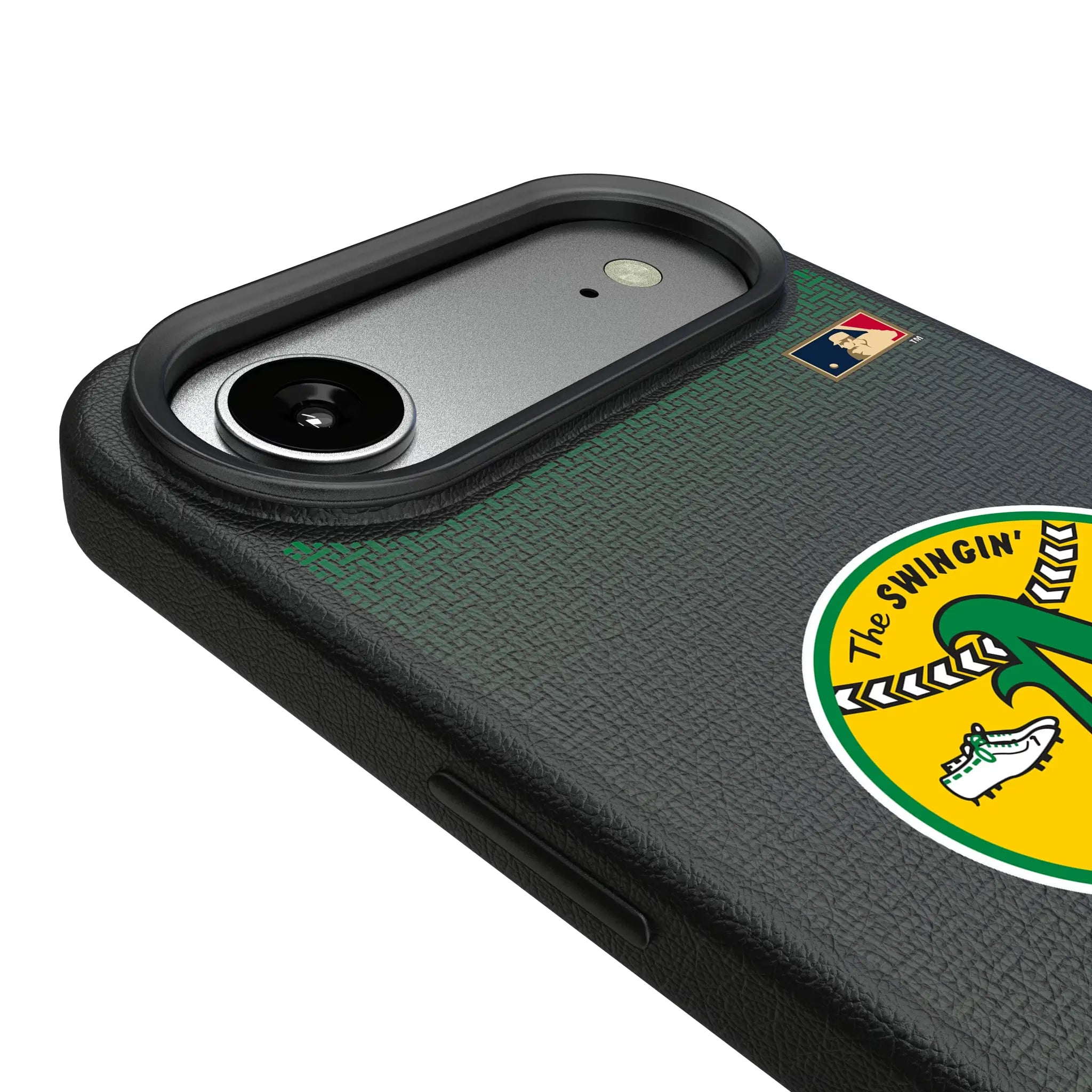 Oakland As 1971-1981 - Cooperstown Collection Linen MagSafe Compatible Phone Case for Apple iPhone