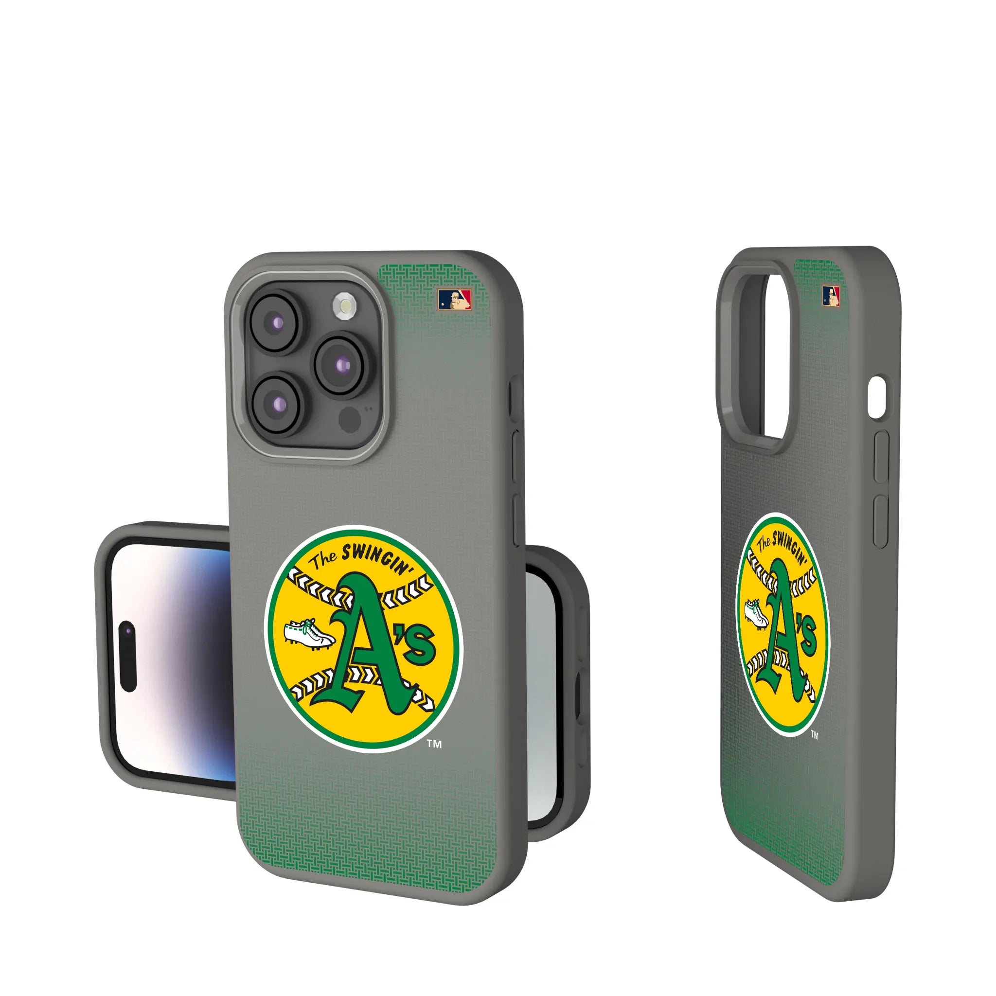 Oakland As 1971-1981 - Cooperstown Collection Linen Soft Touch Phone Case