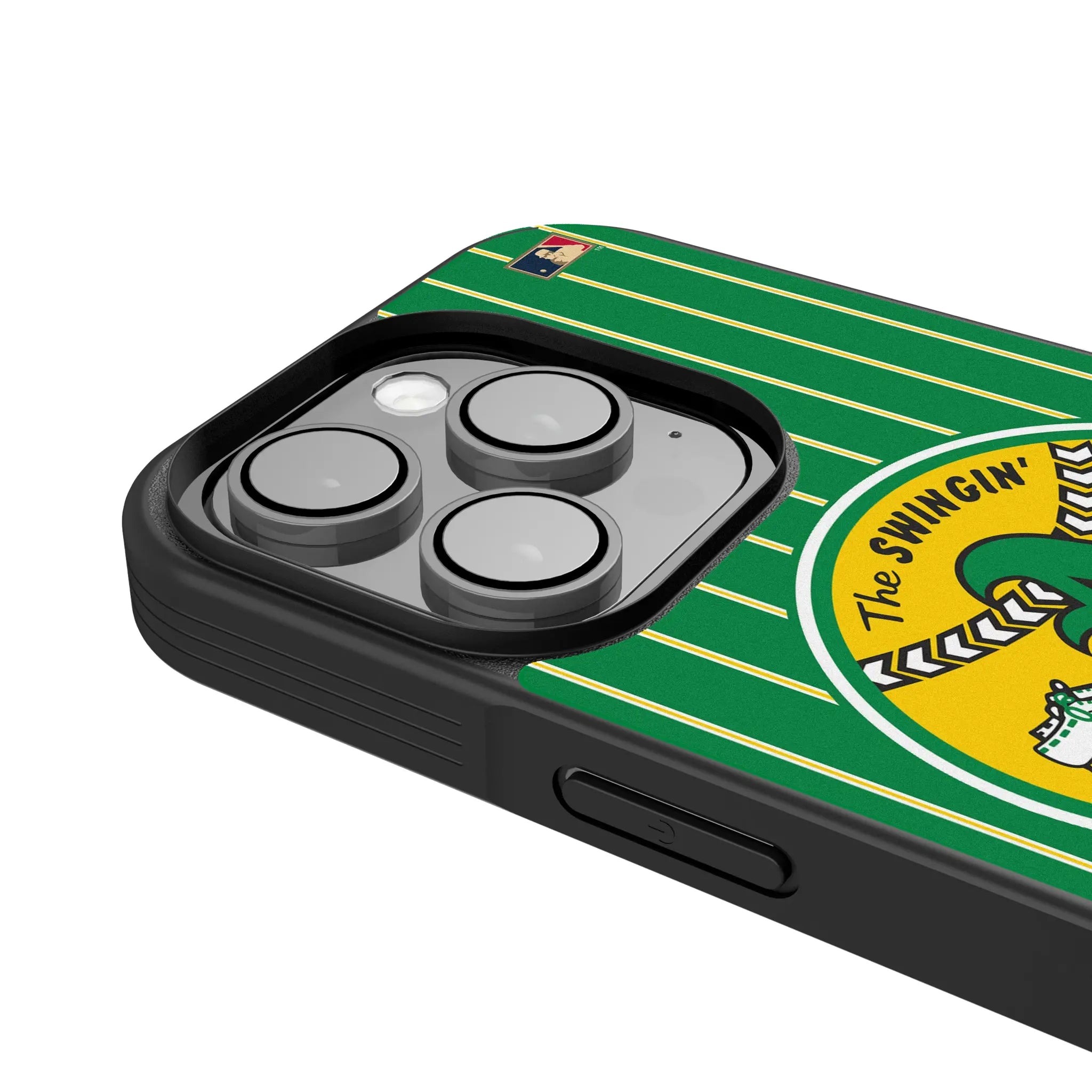 Oakland As 1971-1981 - Cooperstown Collection Pinstripe Bump Phone Case
