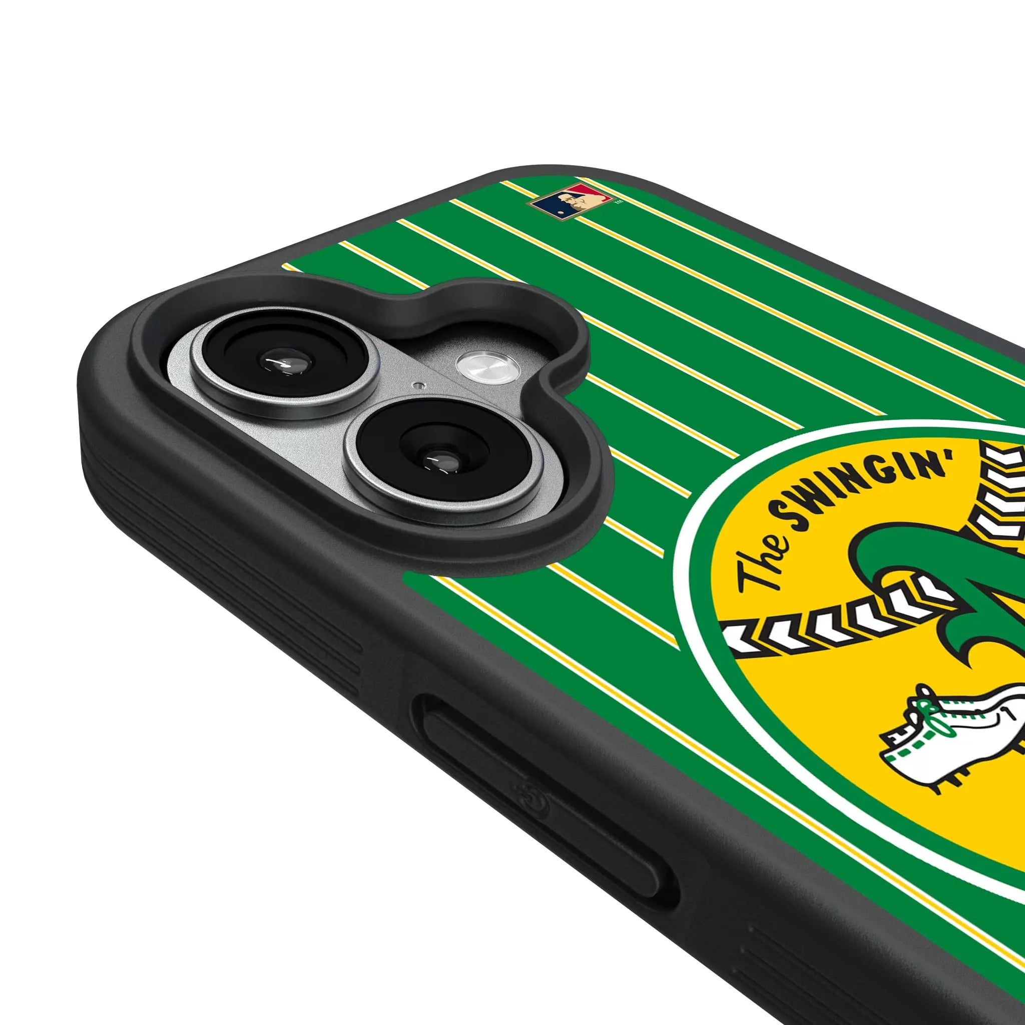 Oakland As 1971-1981 - Cooperstown Collection Pinstripe Bump Phone Case