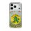 Oakland As 1971-1981 - Cooperstown Collection Pinstripe Glitter Phone Case