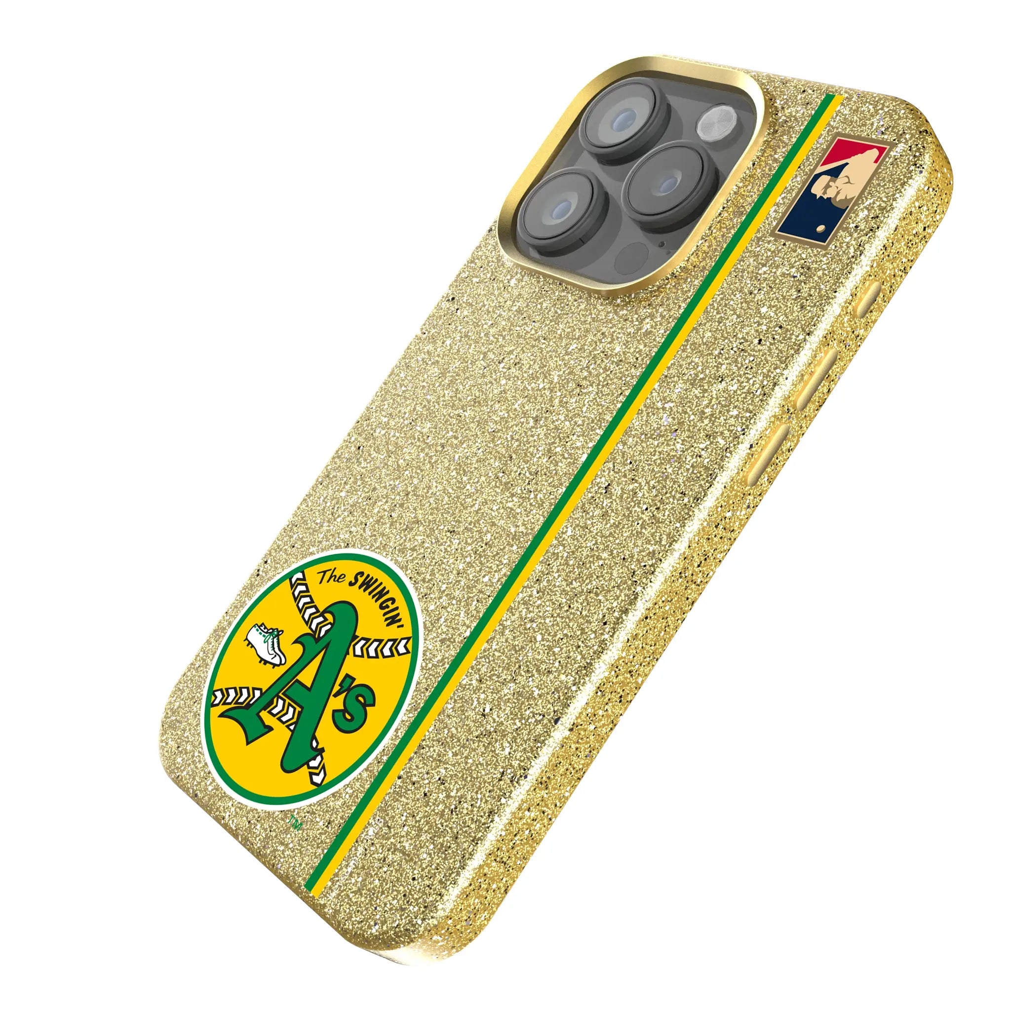 Oakland As 1971-1981 - Cooperstown Collection Sidebar Bling Phone Case
