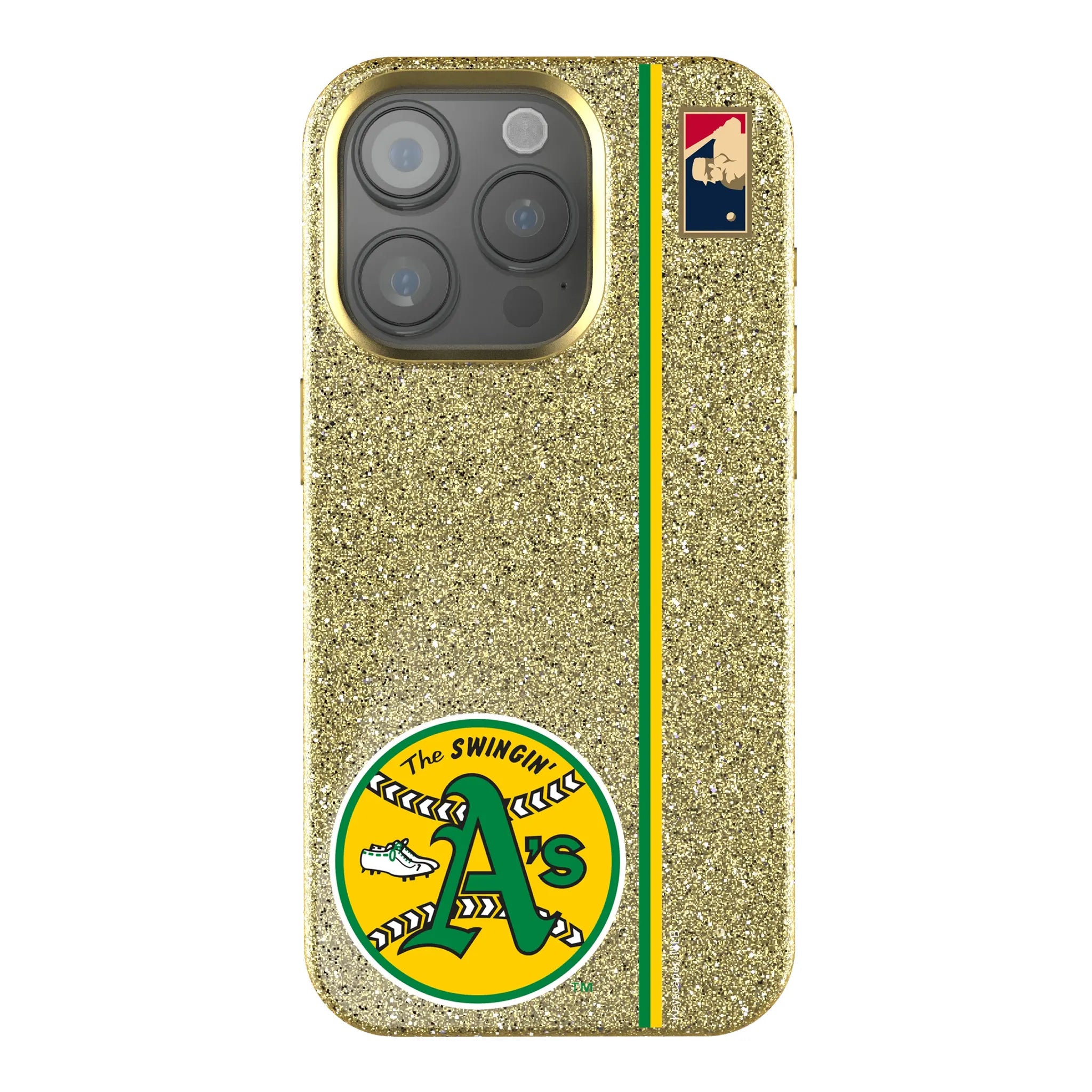 Oakland As 1971-1981 - Cooperstown Collection Sidebar Bling Phone Case