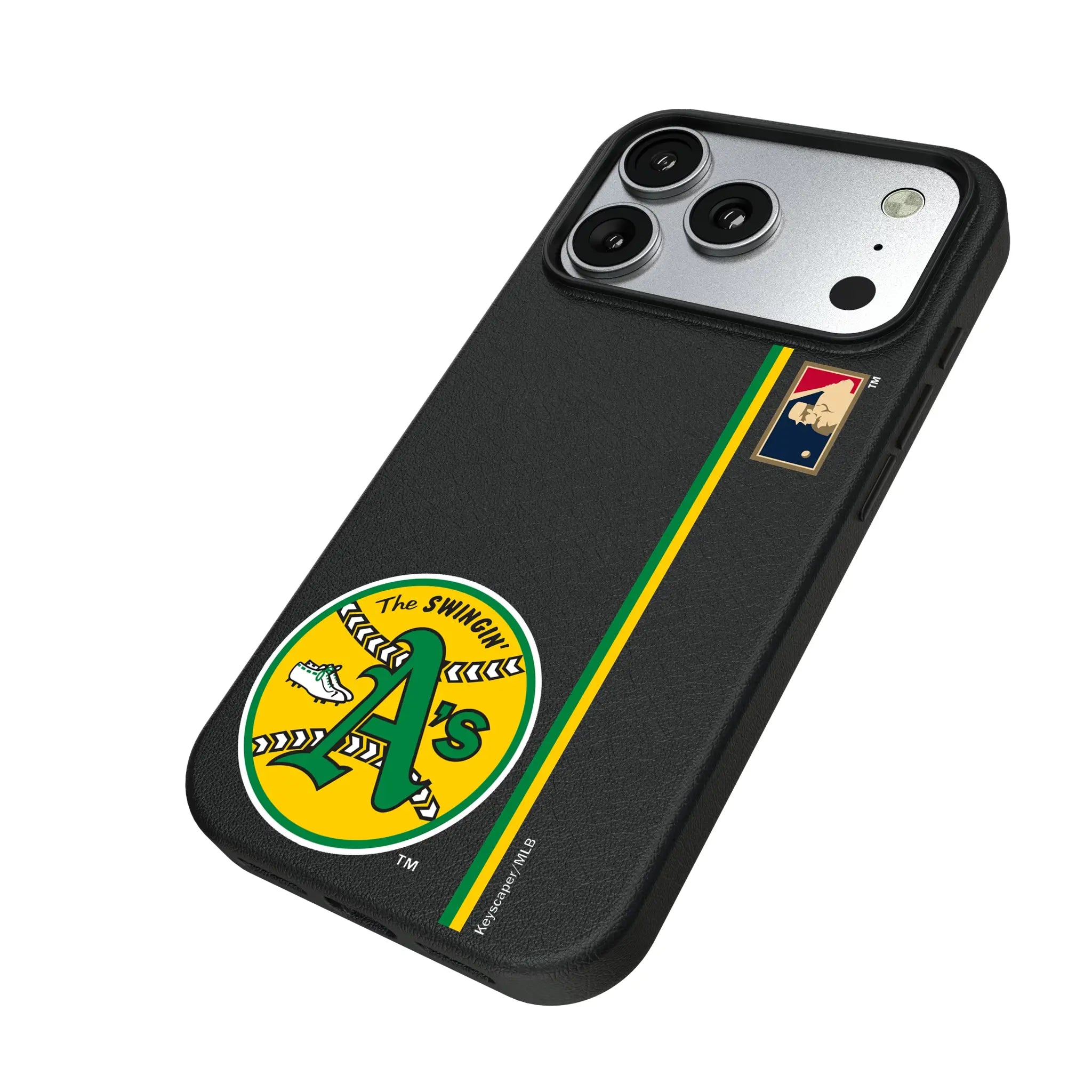 Oakland As 1971-1981 - Cooperstown Collection Sidebar MagSafe Compatible Phone Case for Apple iPhone