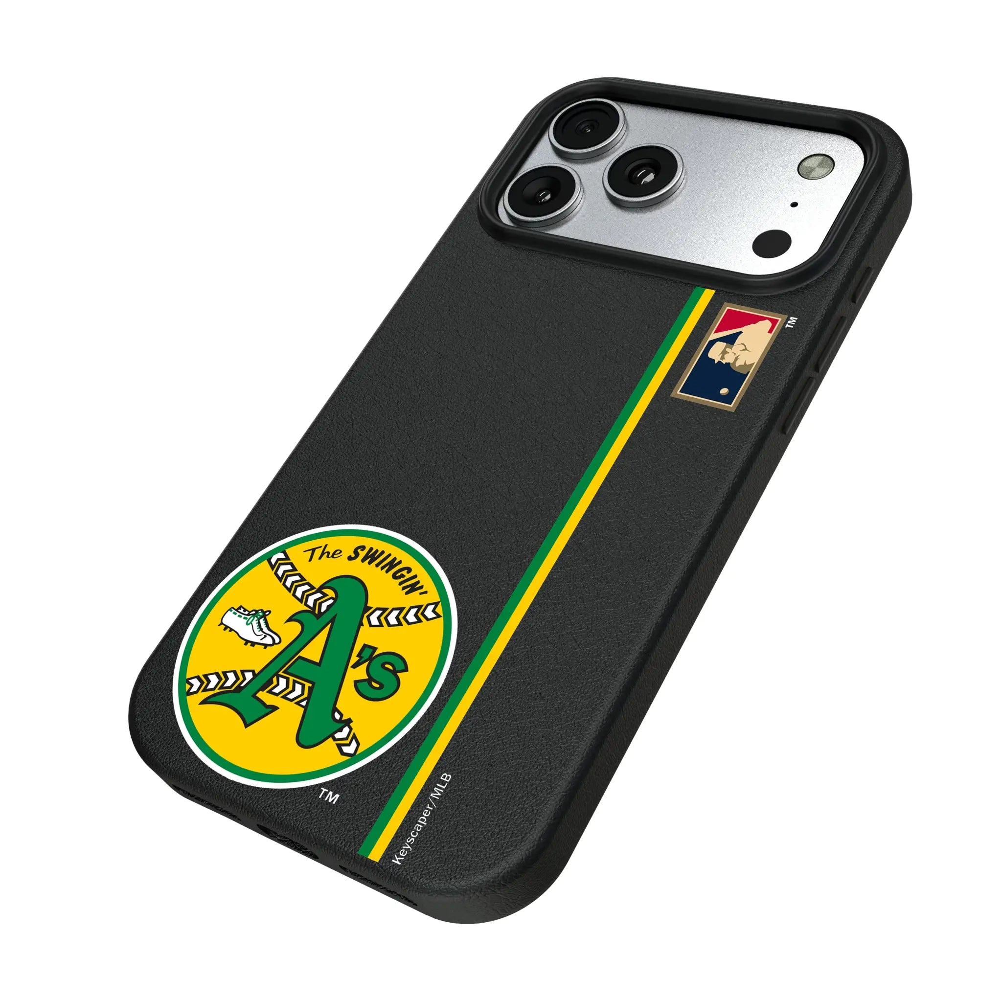 Oakland As 1971-1981 - Cooperstown Collection Sidebar MagSafe Compatible Phone Case for Apple iPhone