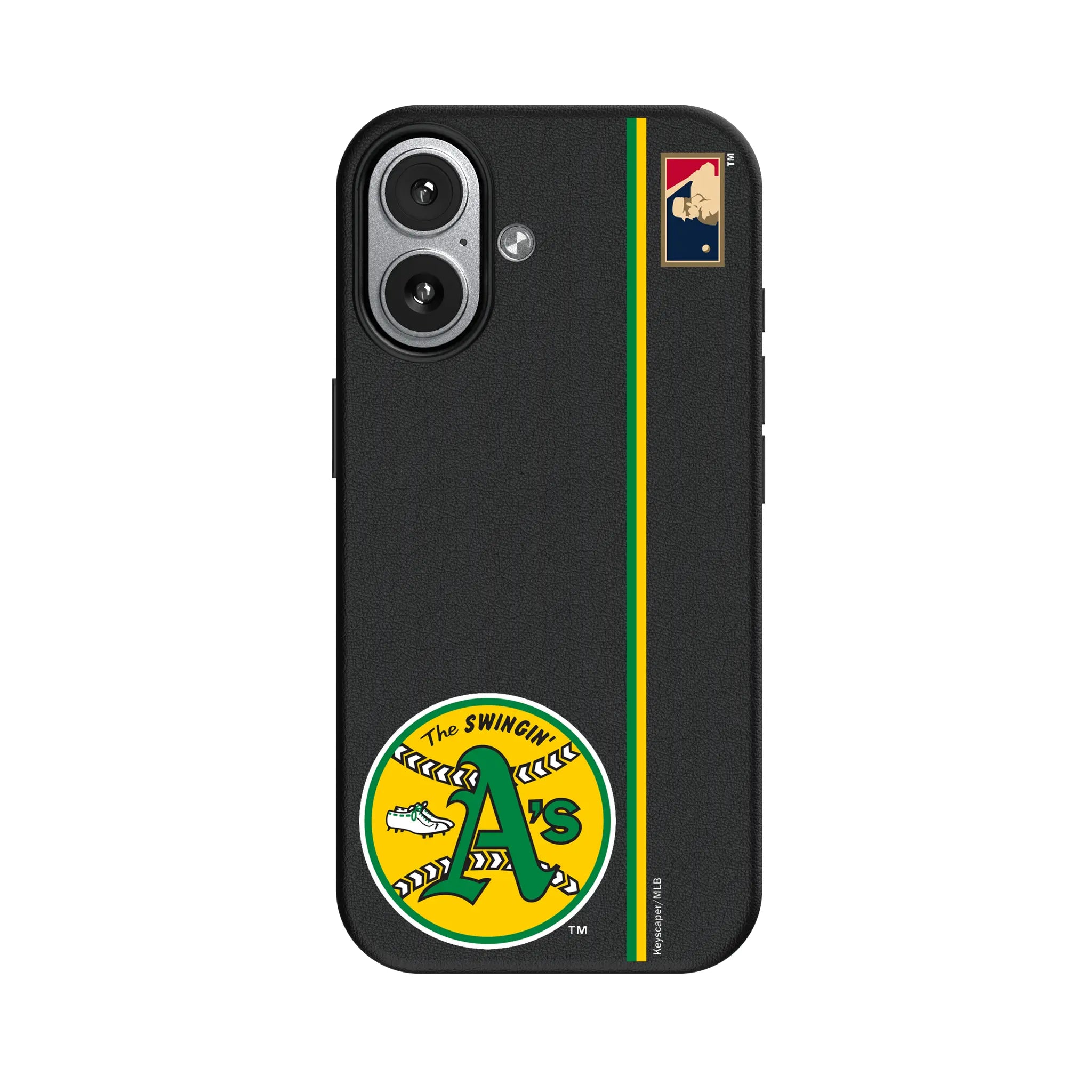 Oakland As 1971-1981 - Cooperstown Collection Sidebar MagSafe Compatible Phone Case for Apple iPhone