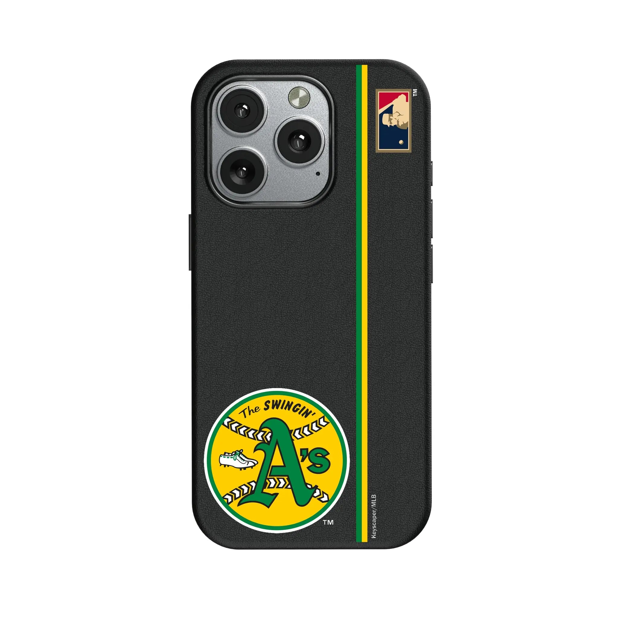 Oakland As 1971-1981 - Cooperstown Collection Sidebar MagSafe Compatible Phone Case for Apple iPhone
