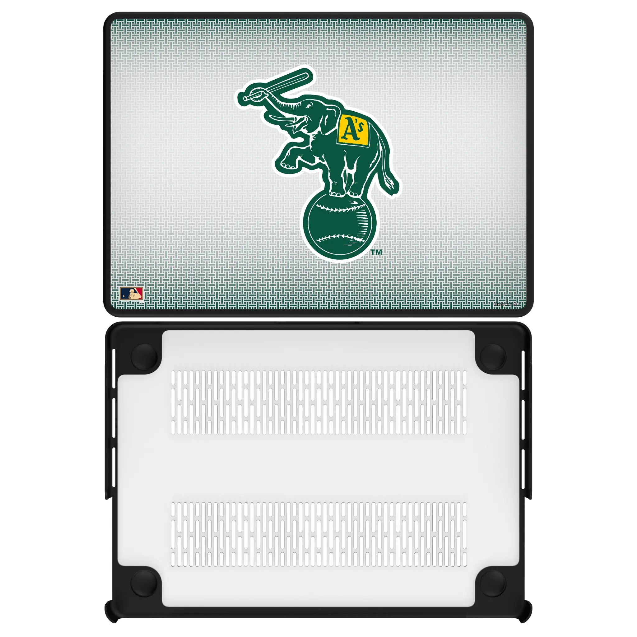 Oakland As Home 1988 - Cooperstown Collection Linen Laptop Case for Apple MacBook