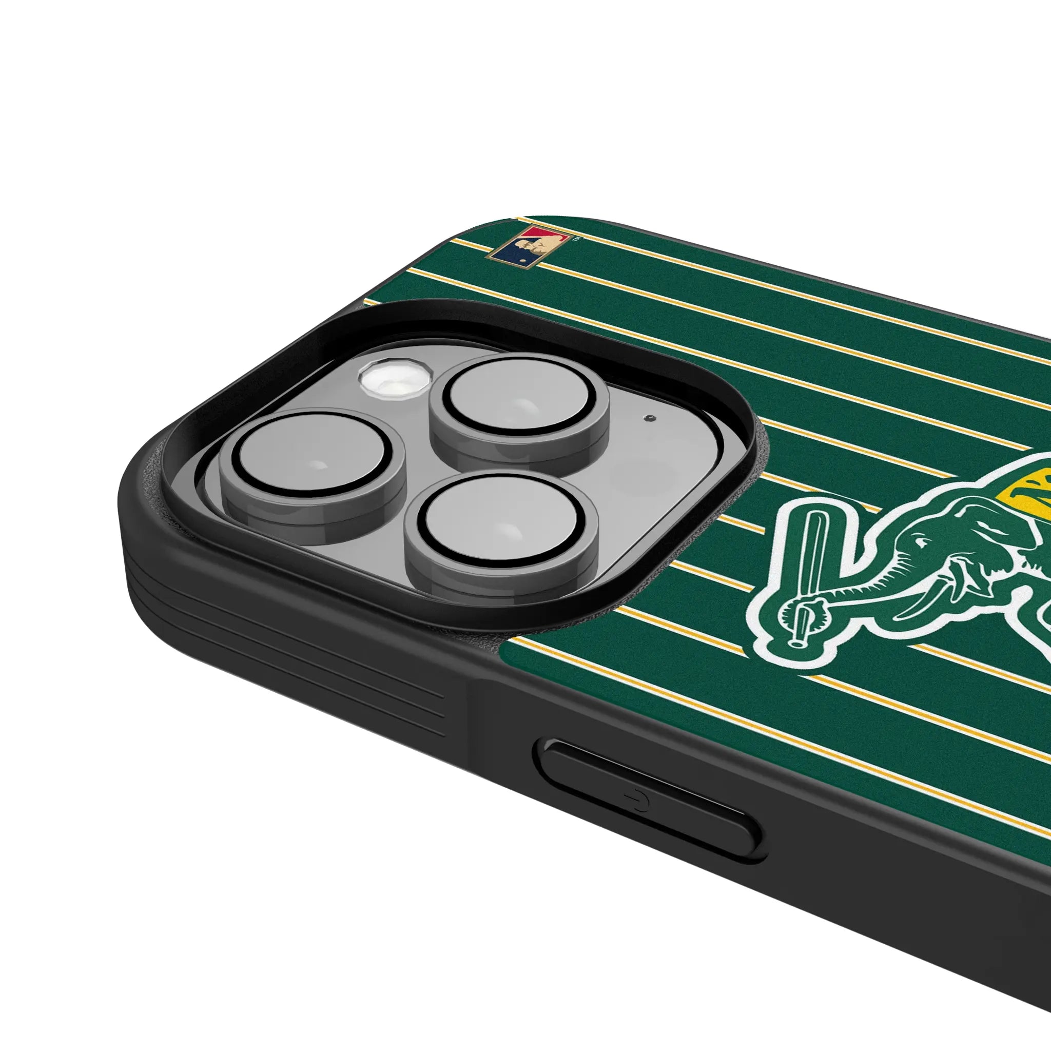 Oakland As  Home 1988 - Cooperstown Collection Pinstripe Bump Phone Case