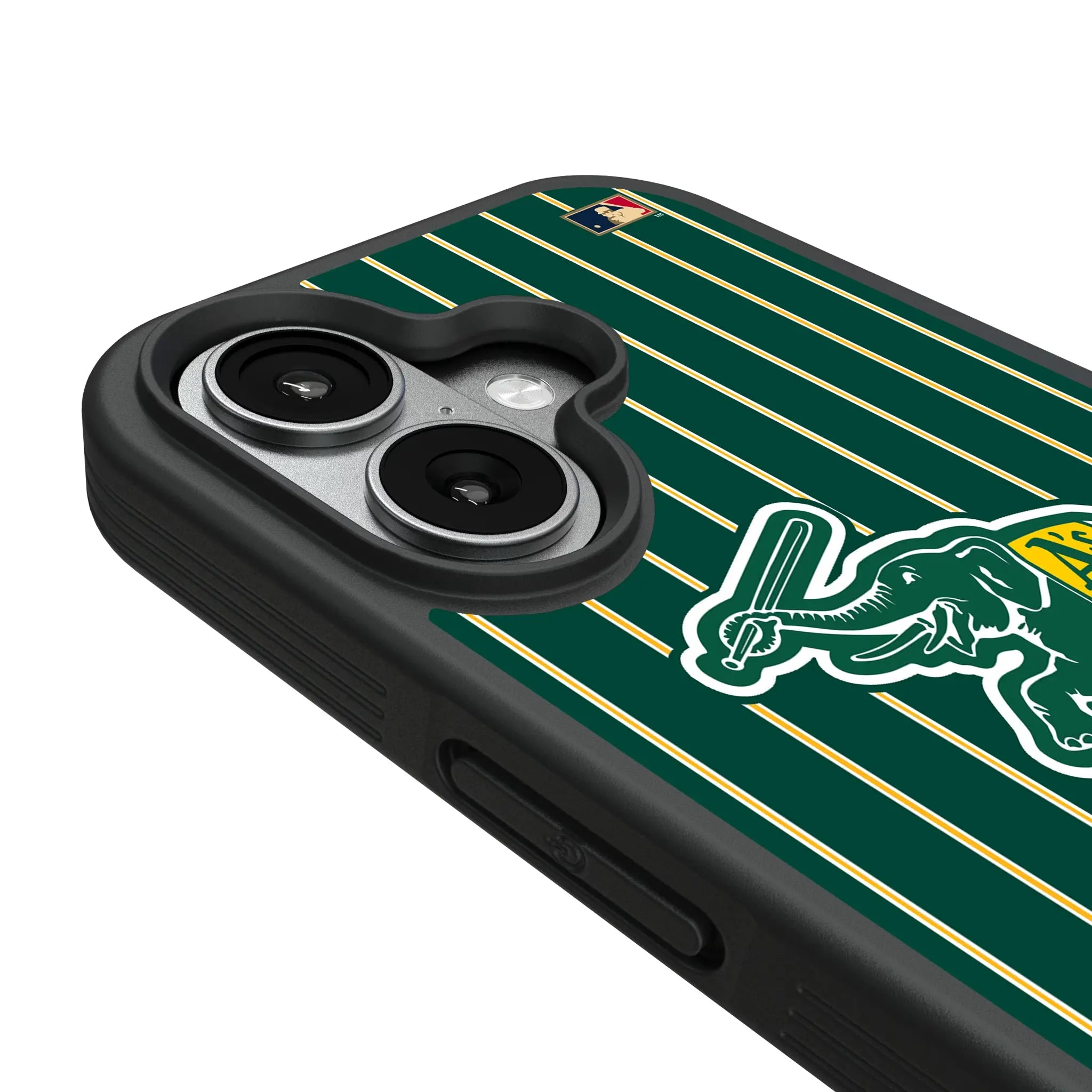 Oakland As  Home 1988 - Cooperstown Collection Pinstripe Bump Phone Case