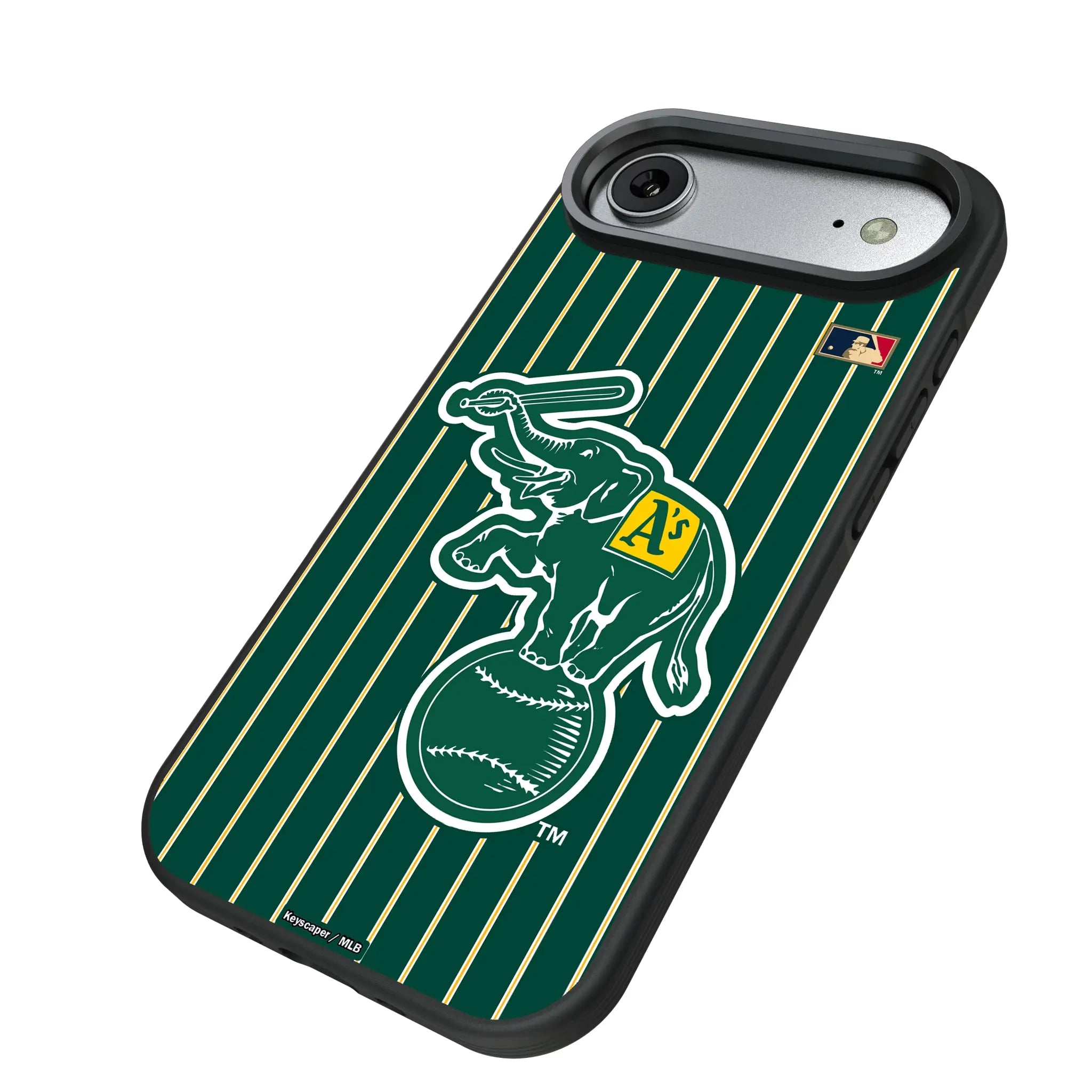 Oakland As  Home 1988 - Cooperstown Collection Pinstripe Bump Phone Case