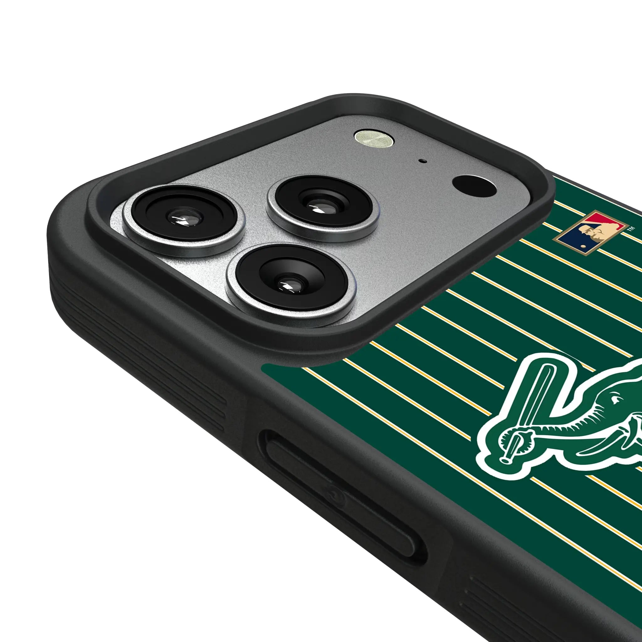 Oakland As  Home 1988 - Cooperstown Collection Pinstripe Bump Phone Case