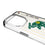 Oakland As Home 1988 - Cooperstown Collection Pinstripe Clear Phone Case for Apple iPhone