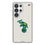 Oakland As Home 1988 - Cooperstown Collection Pinstripe Clear Phone Case for Samsung Galaxy