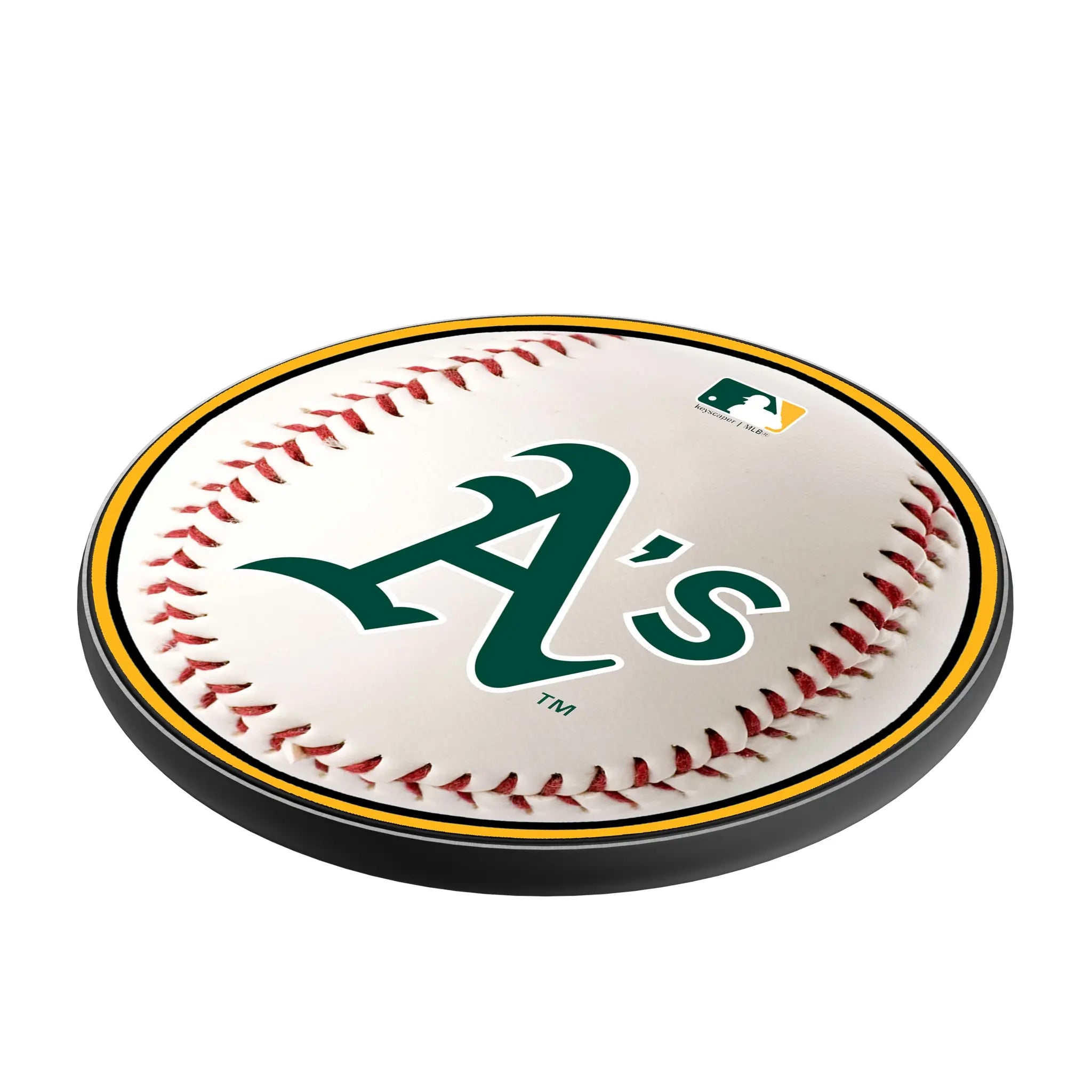 Oakland Athletics Baseball 15-Watt Wireless Charger
