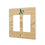 Oakland Athletics Baseball Bat Hidden-Screw Light Switch Plate