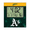 Oakland Athletics Color Block Wall Clock