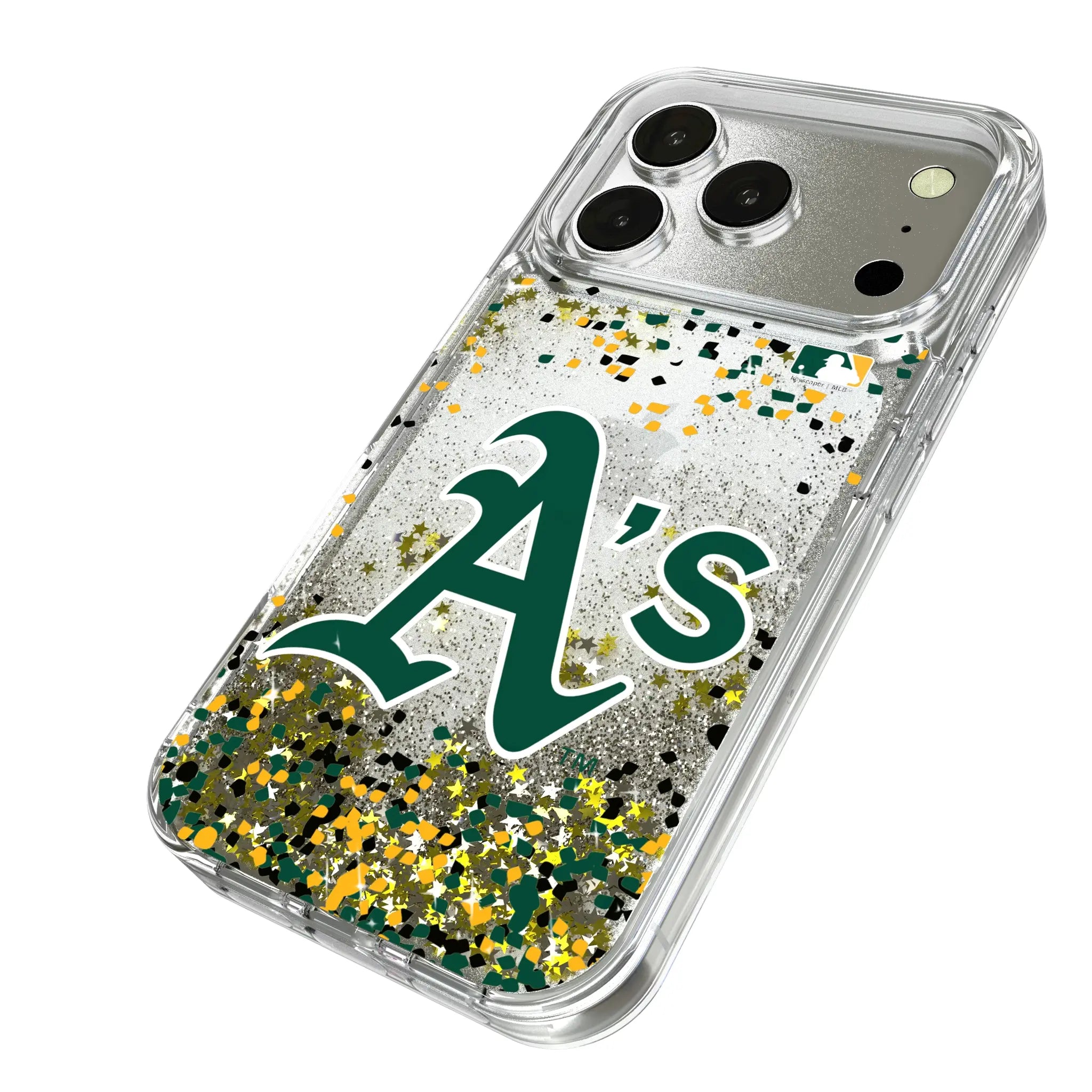Oakland Athletics Confetti Glitter Phone Case