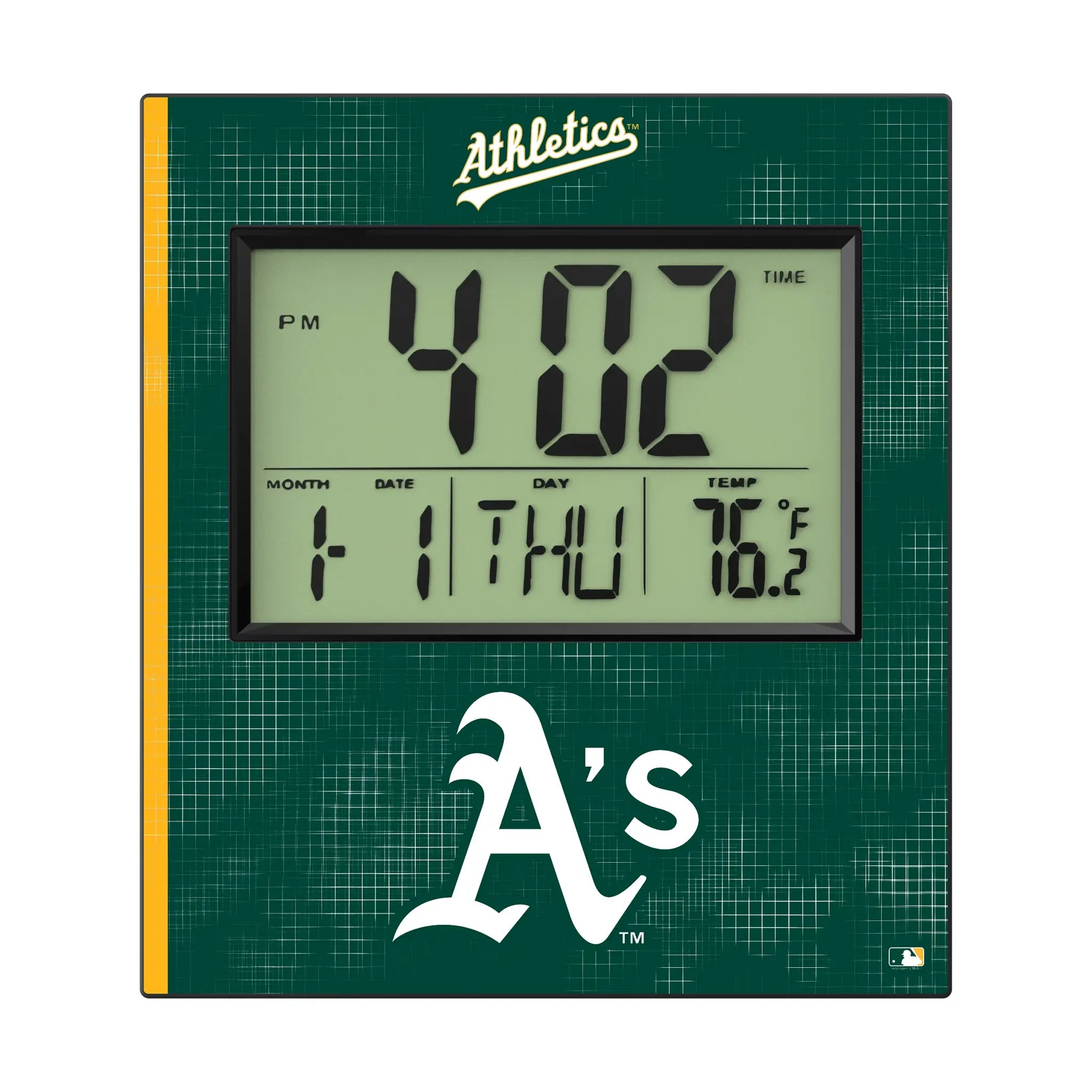 Oakland Athletics Hatch Wall Clock