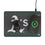 Oakland Athletics Linen 15-Watt Wireless Charger and Mouse Pad