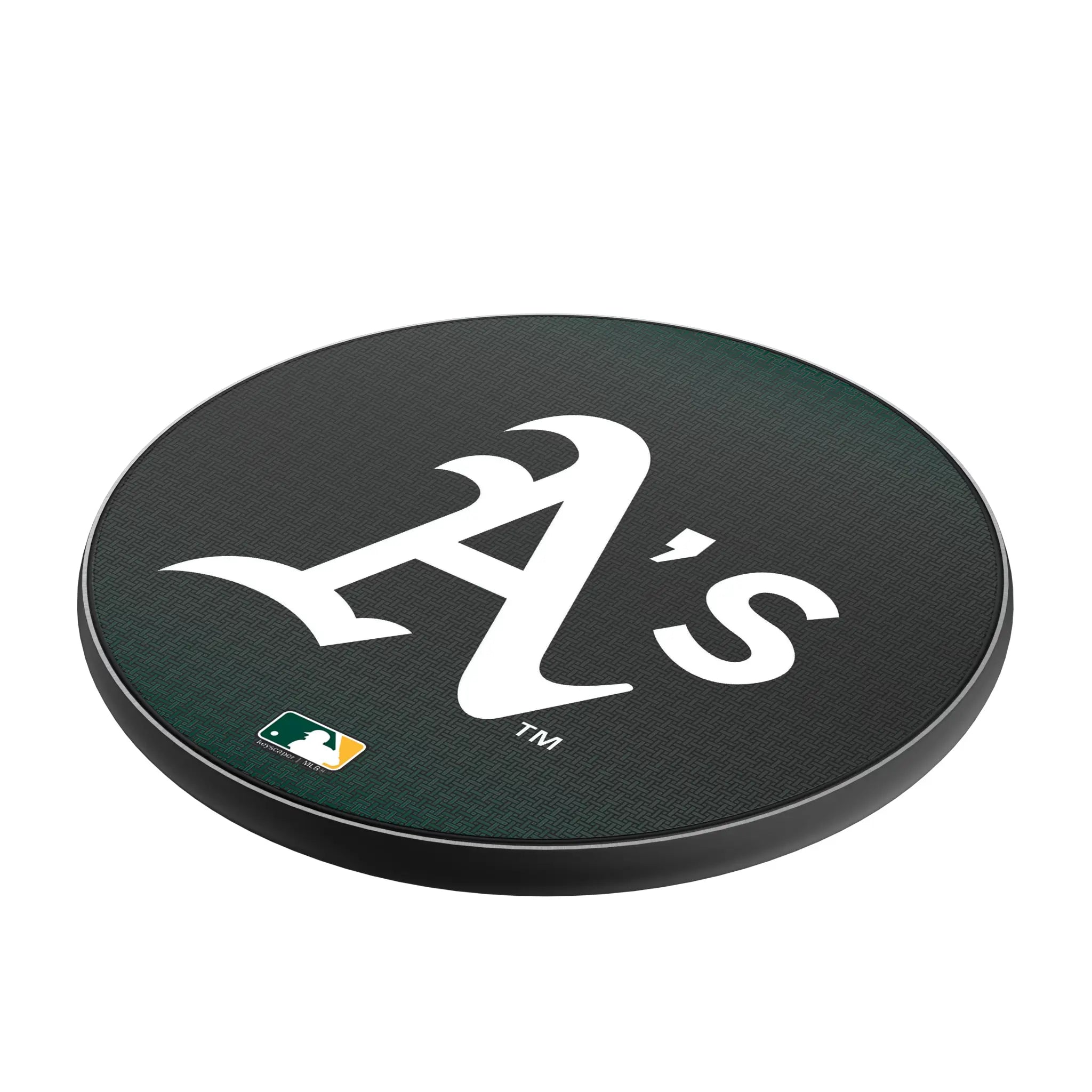 Oakland Athletics Linen 15-Watt Wireless Charger