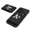 Oakland Athletics Linen Black Magnetic Credit Card Wallet