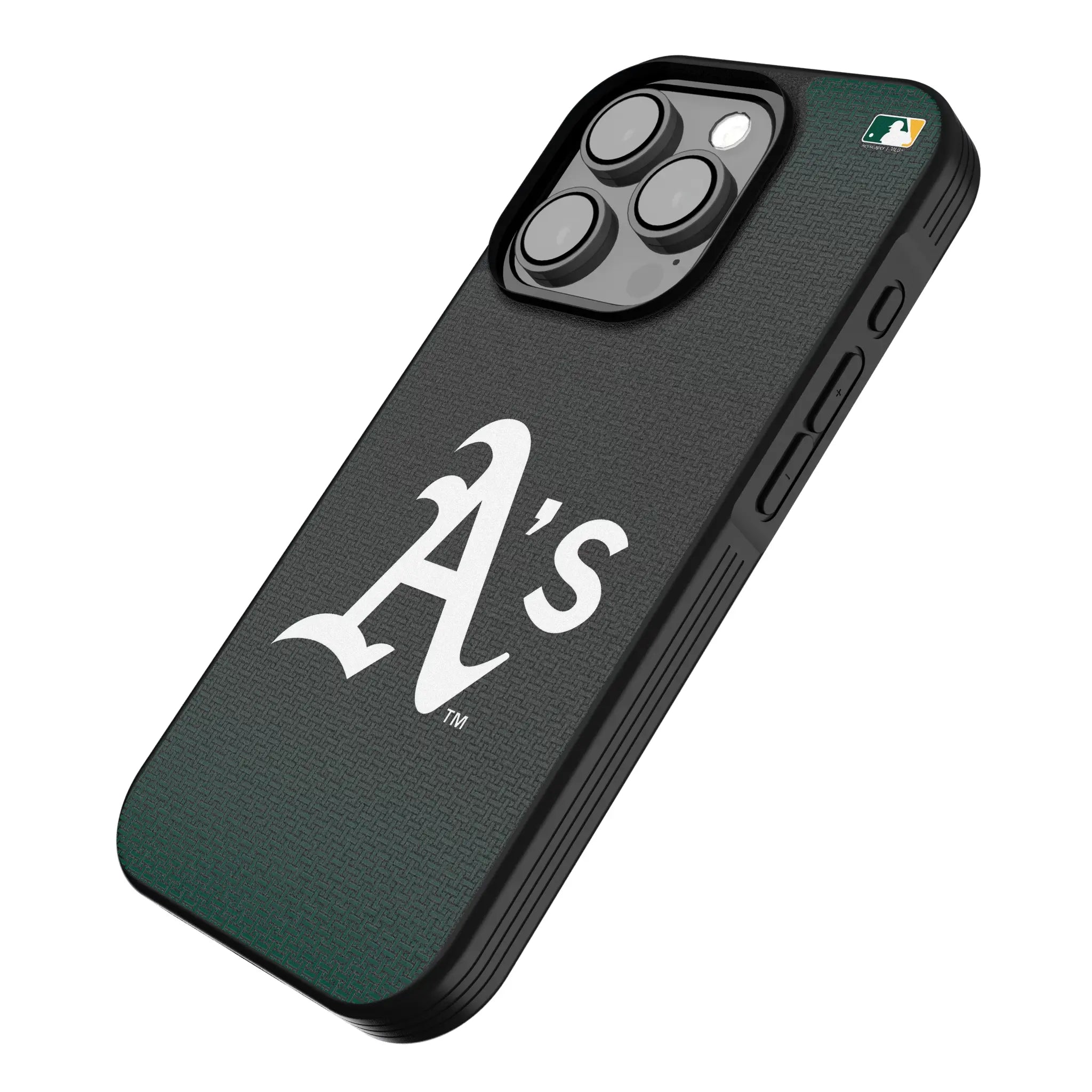 Oakland Athletics Linen Bump Phone Case