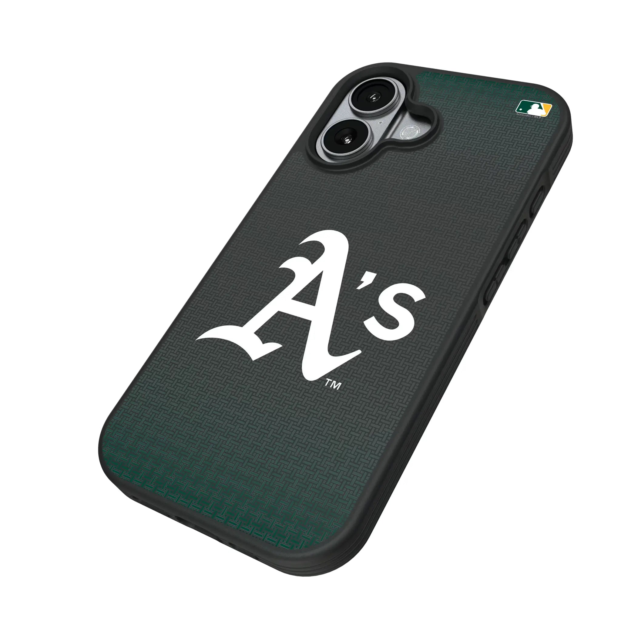 Oakland Athletics Linen Bump Phone Case