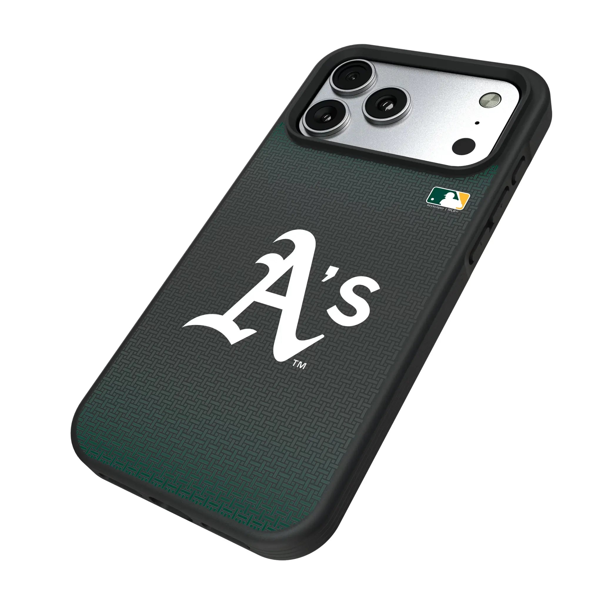 Oakland Athletics Linen Bump Phone Case