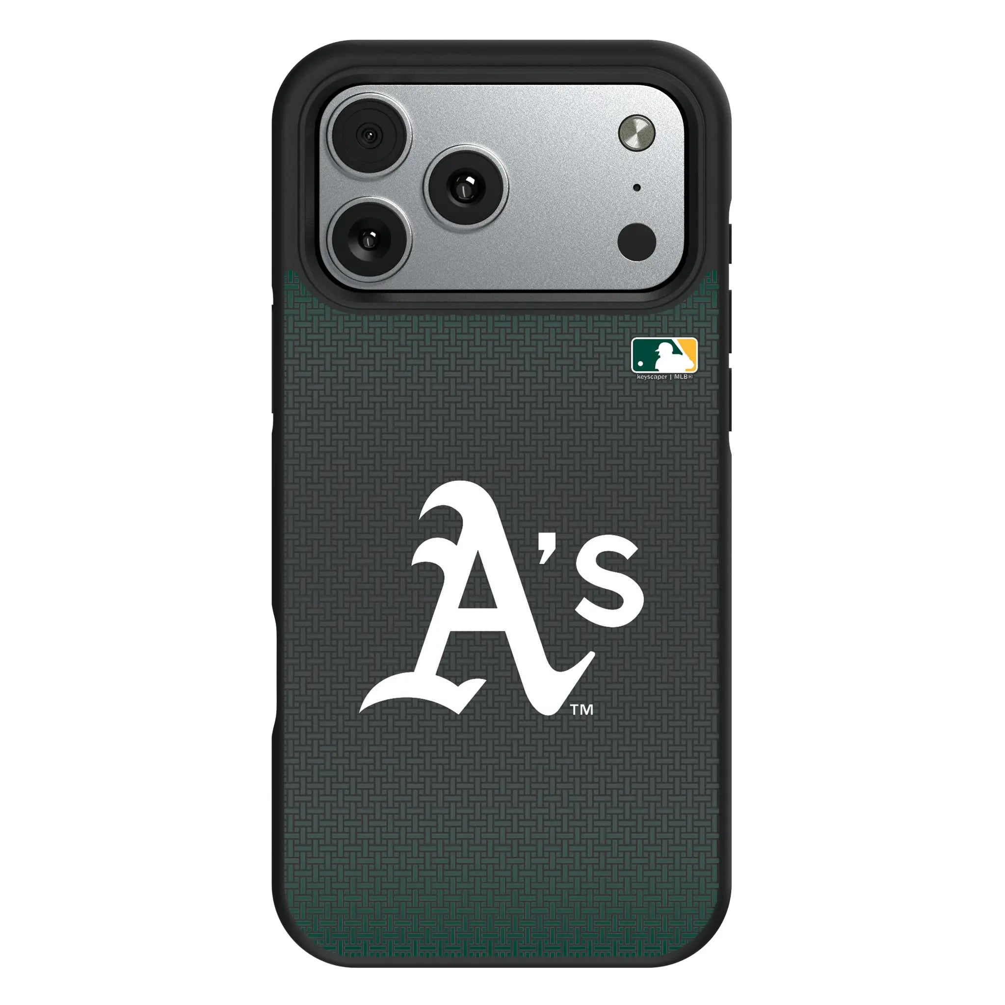 Oakland Athletics Linen Bump Phone Case