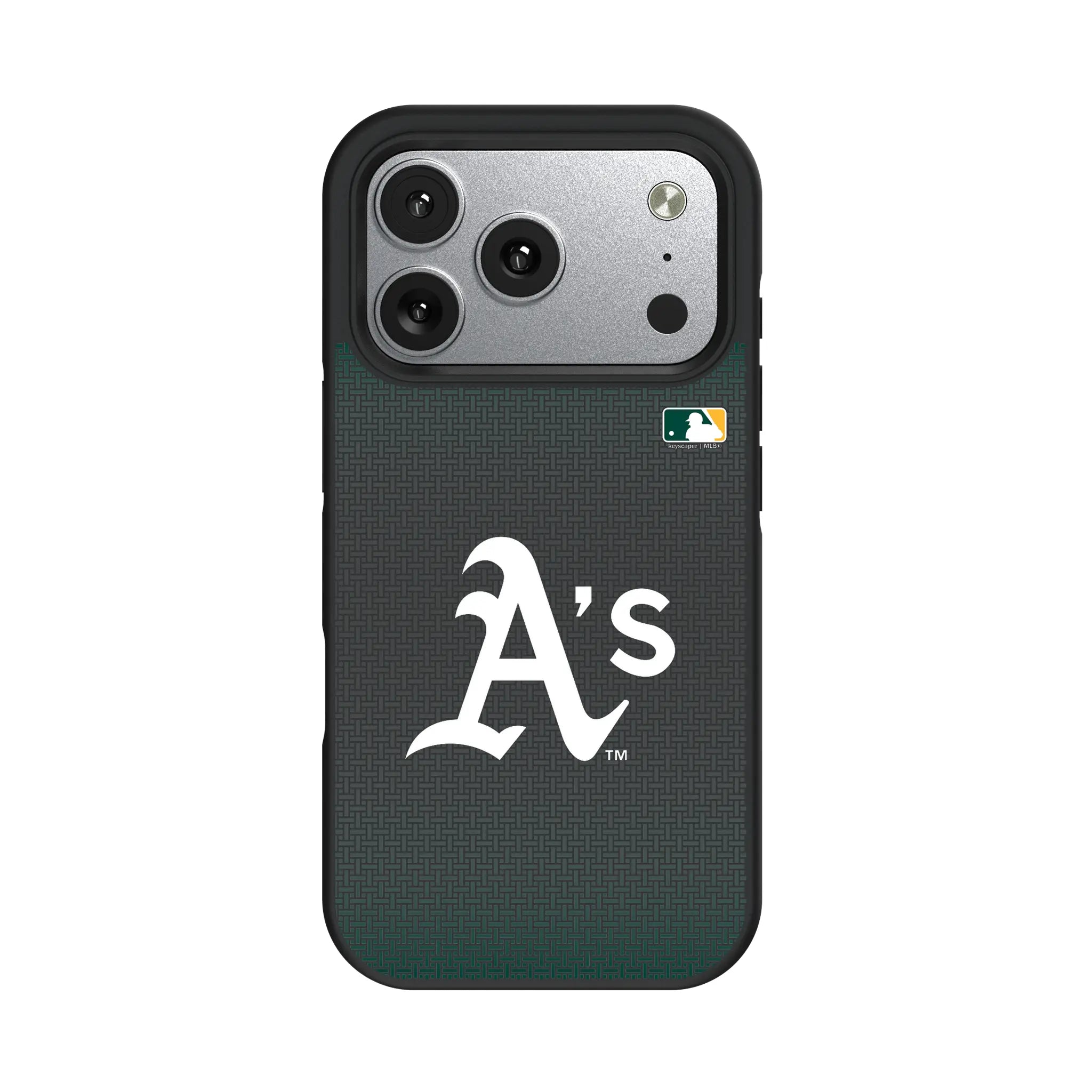 Oakland Athletics Linen Bump Phone Case