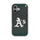 Oakland Athletics Linen Bump Phone Case