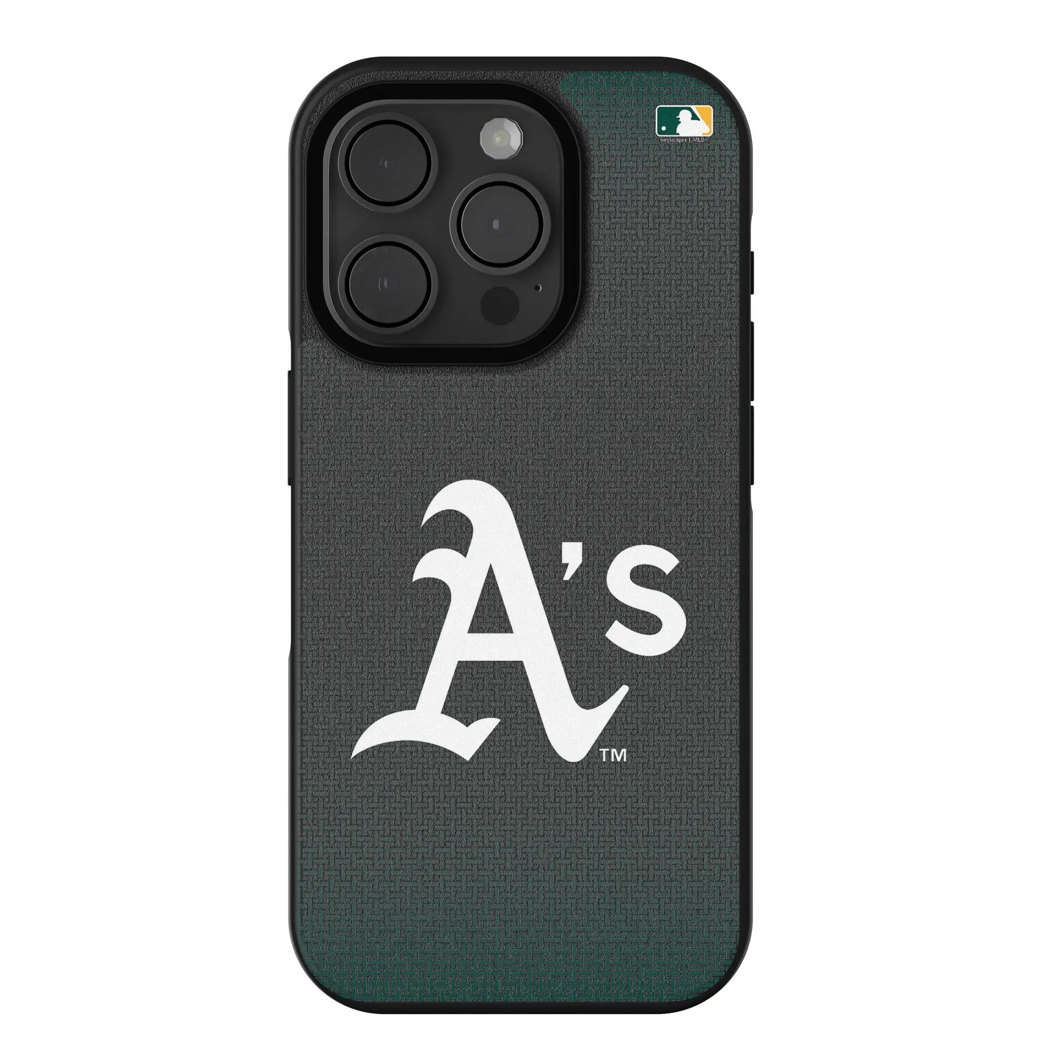 Oakland Athletics Linen Bump Phone Case