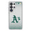 Oakland Athletics Linen Clear Phone Case for Samsung Galaxy