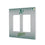 Oakland Athletics Linen Hidden-Screw Light Switch Plate