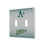 Oakland Athletics Linen Hidden-Screw Light Switch Plate