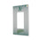 Oakland Athletics Linen Hidden-Screw Light Switch Plate